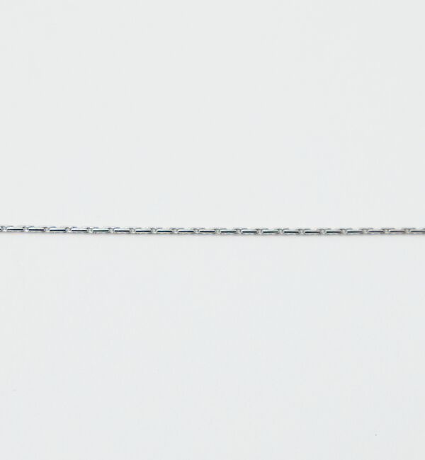 qualite「【ステンレス】バロックパールチャームネックレス【予約】」|ネックレス|