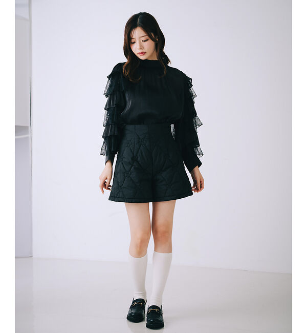 SELFIST「ラッフルフリルスリーブブラウス」|シャツ・ブラウス|