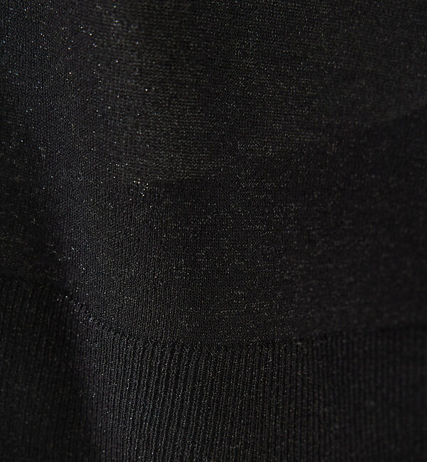 abahouse mavie「【アンサンブル対応】ウォッシャブルラメVネックカーディガン」|カーディガン|