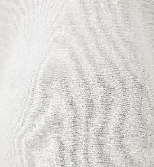 abahouse mavie「【アンサンブル対応】ウォッシャブルラメVネックカーディガン」|カーディガン|