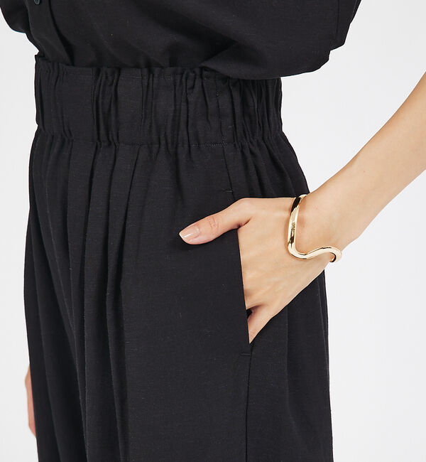 abahouse mavie「【セットアップ対応】レーヨンリネンワイドパンツ」|その他|