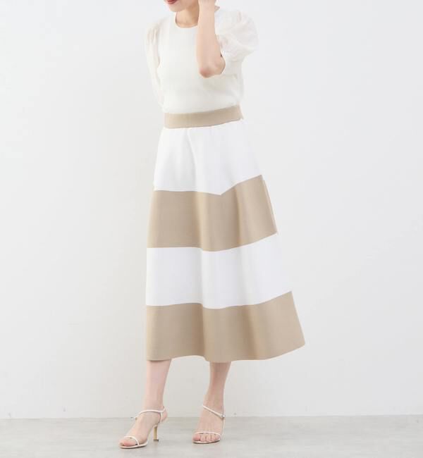 TIARA「シアースリーブニット」|ニット・セーター|