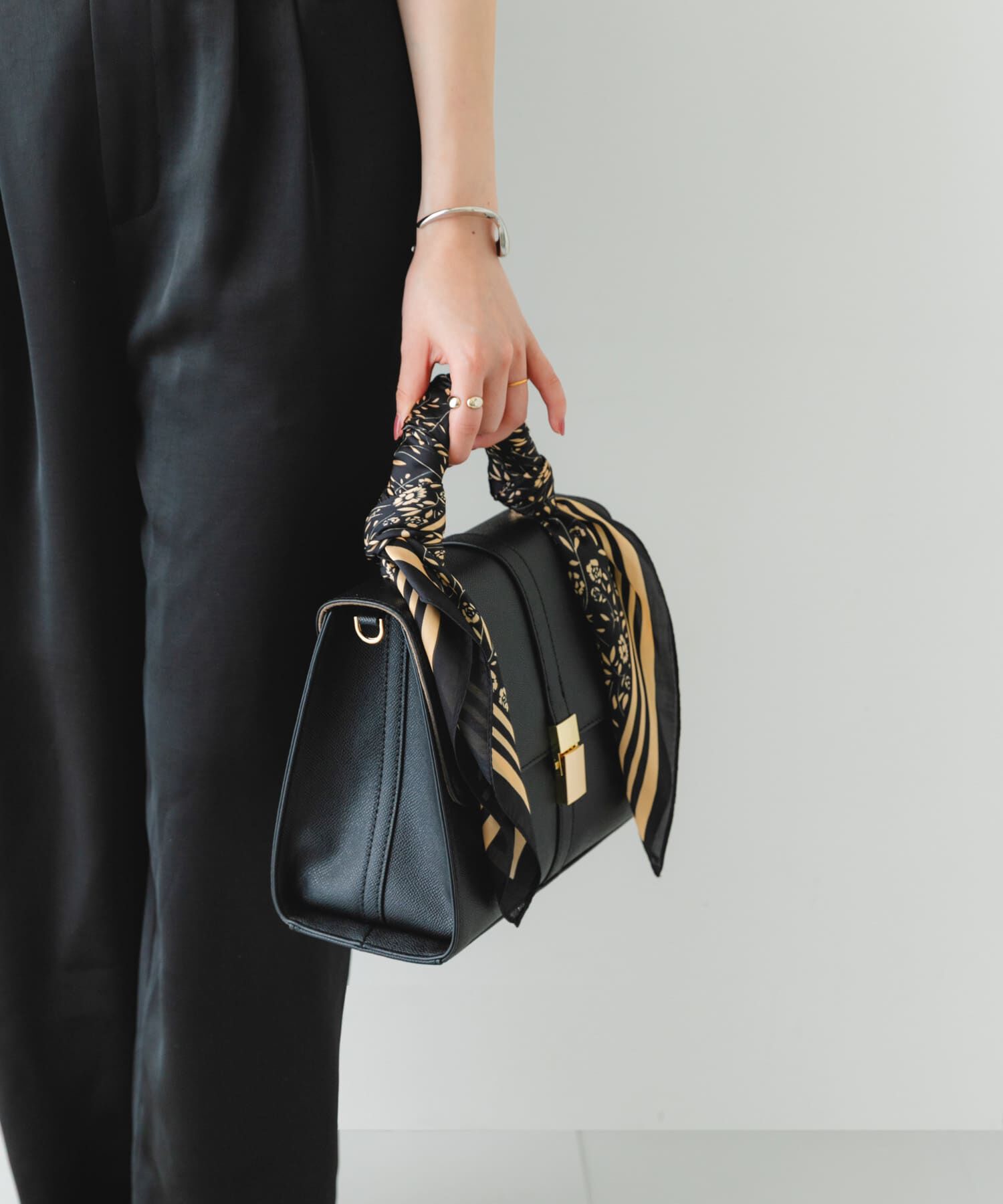 RODE SKO「サブバッグ付フラップハンドバッグ」|ハンドバッグ|