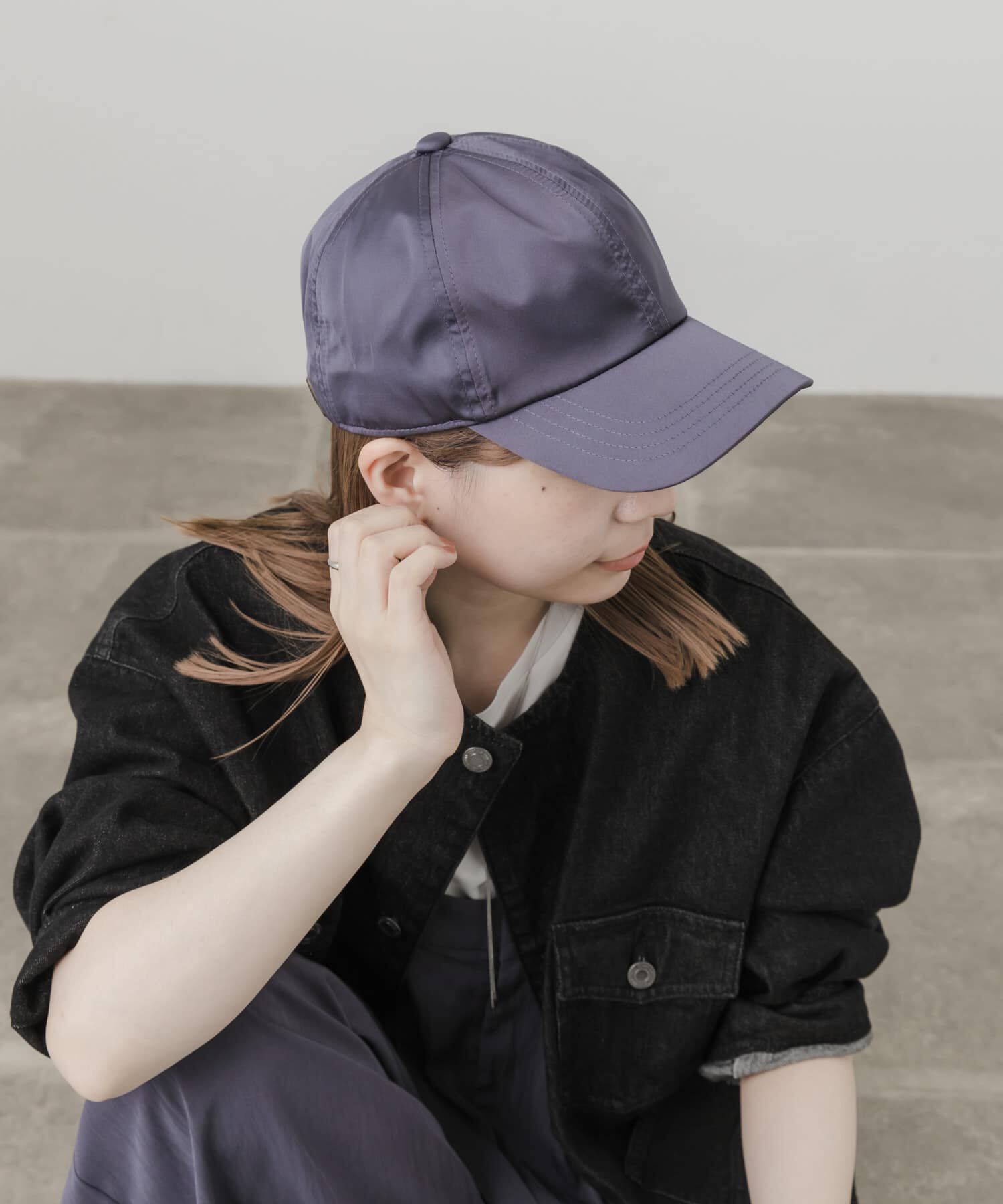 SMELLY「サテンキャップ」|キャップ・キャスケット|