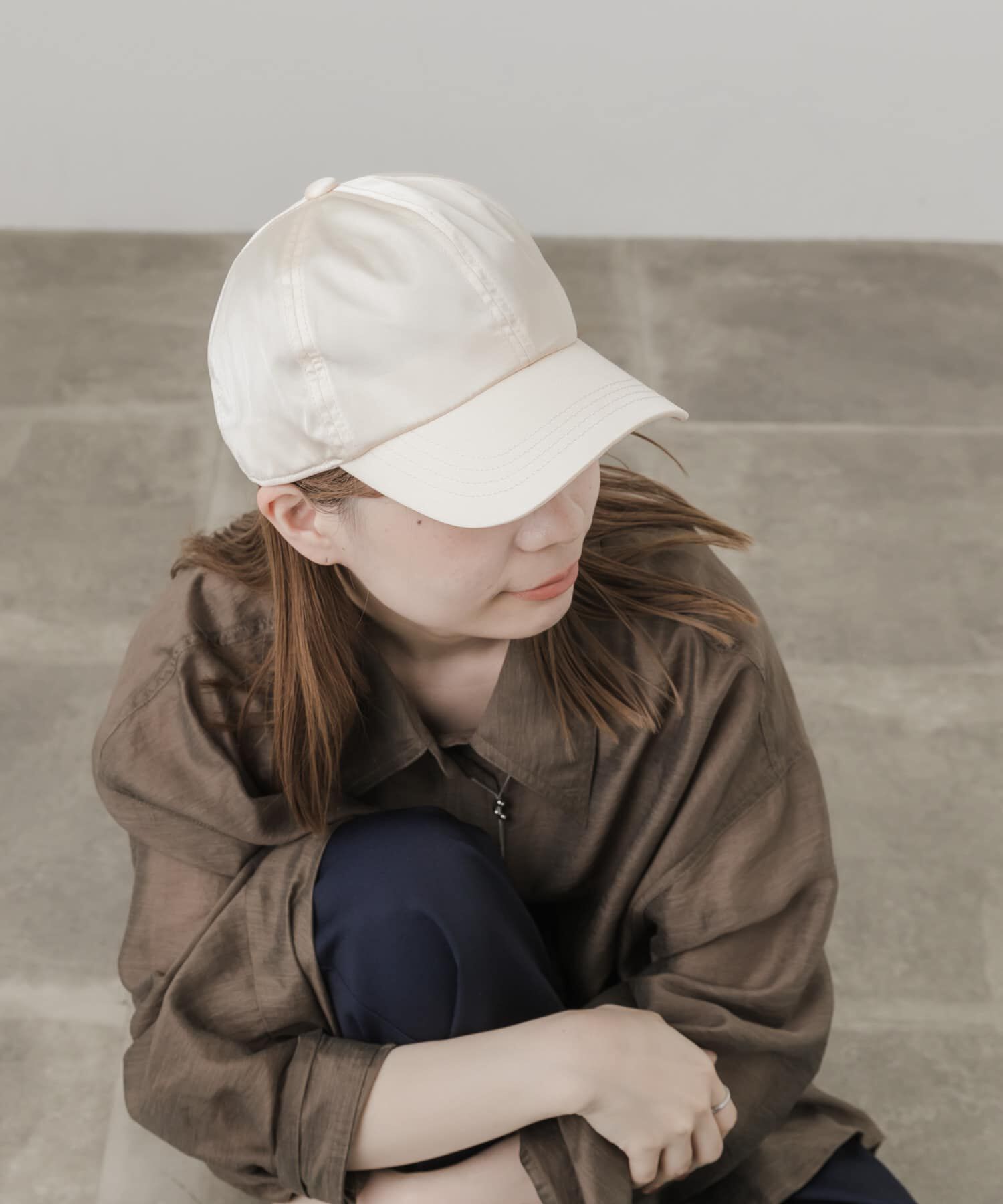 SMELLY「サテンキャップ」|キャップ・キャスケット|