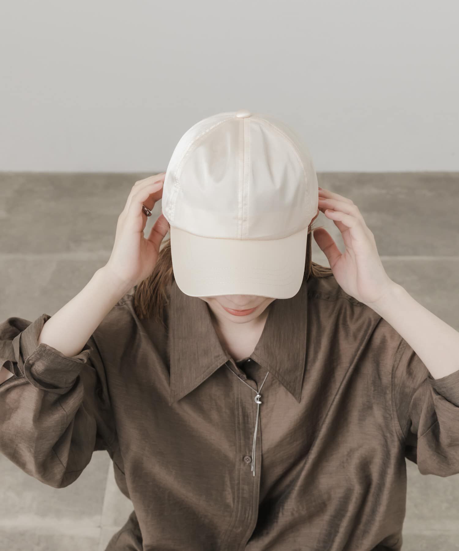 SMELLY「サテンキャップ」|キャップ・キャスケット|