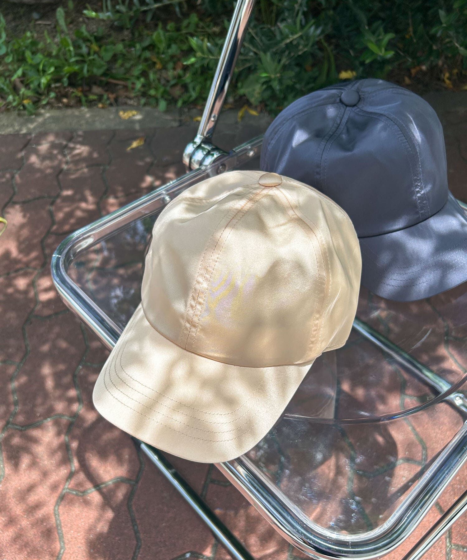 SMELLY「サテンキャップ」|キャップ・キャスケット|