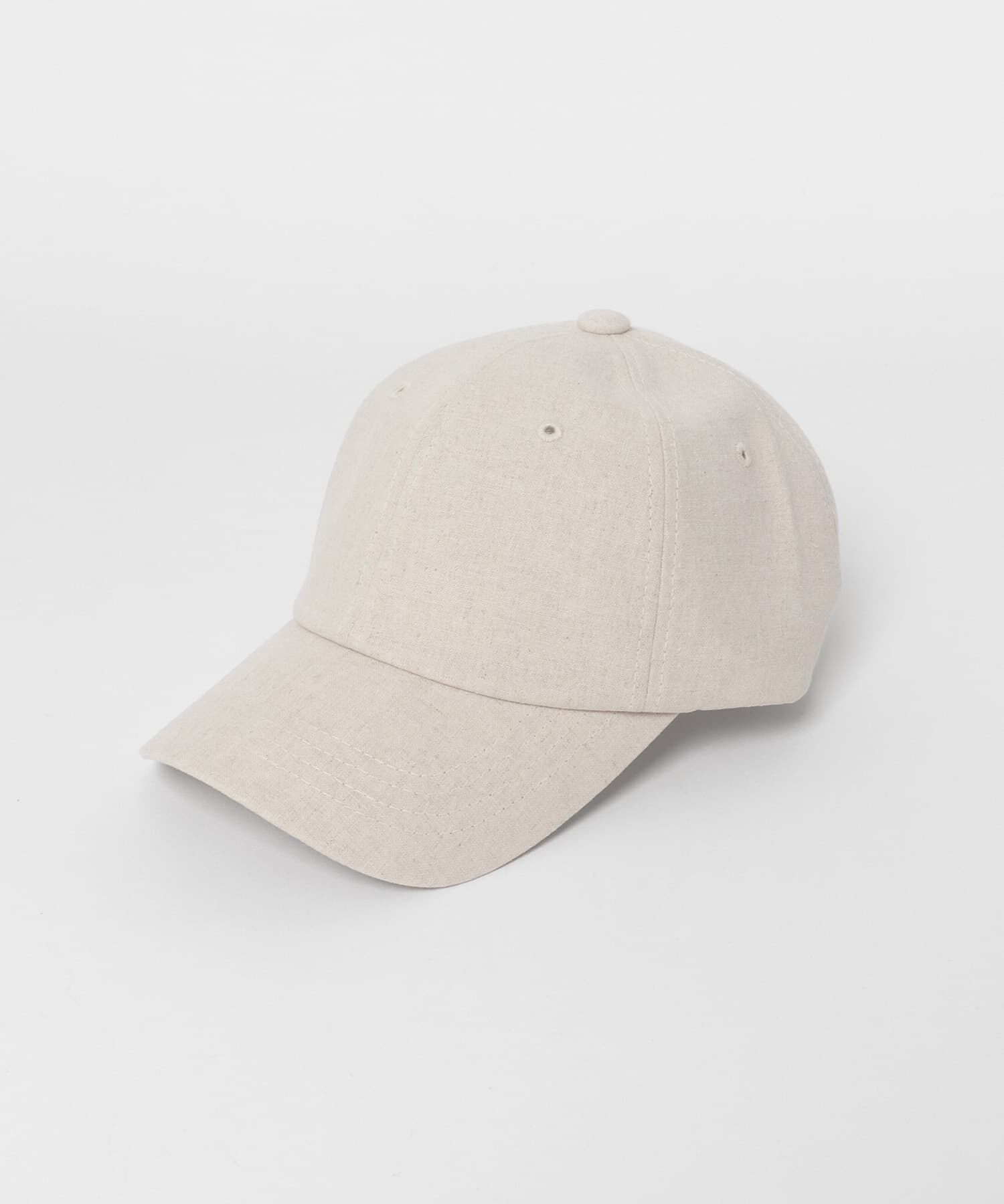 SMELLY「シンプルリネンキャップ」|キャップ・キャスケット|