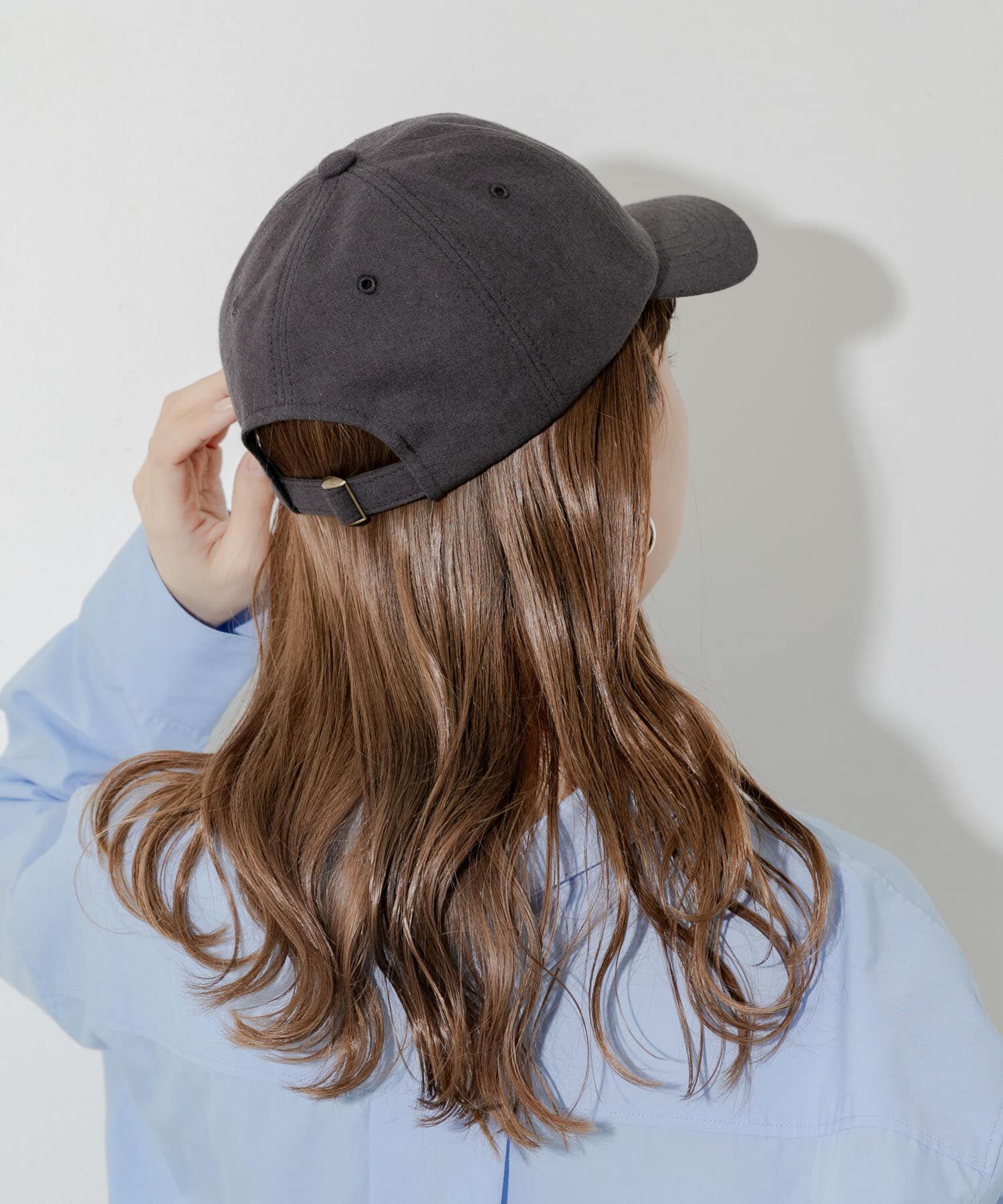 SMELLY「シンプルリネンキャップ」|キャップ・キャスケット|