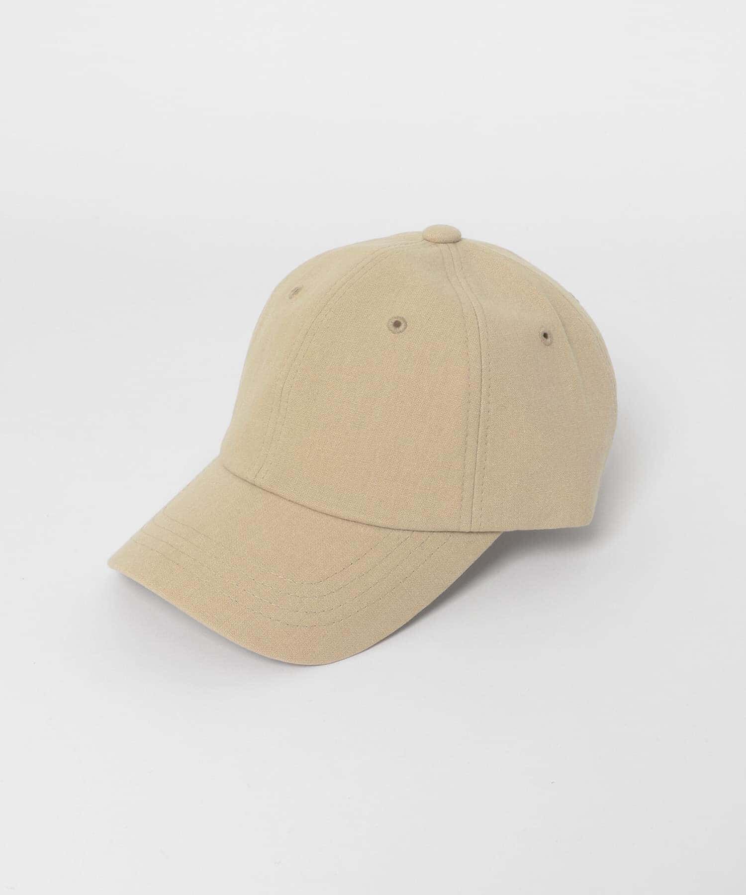 SMELLY「シンプルリネンキャップ」|キャップ・キャスケット|