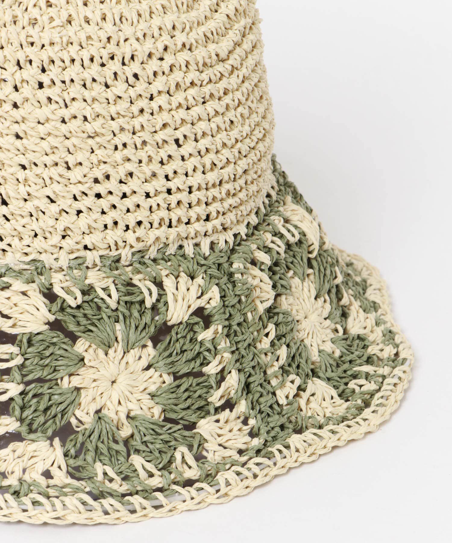 SMELLY「クロシェモチーフペーパーハット」|ハット|