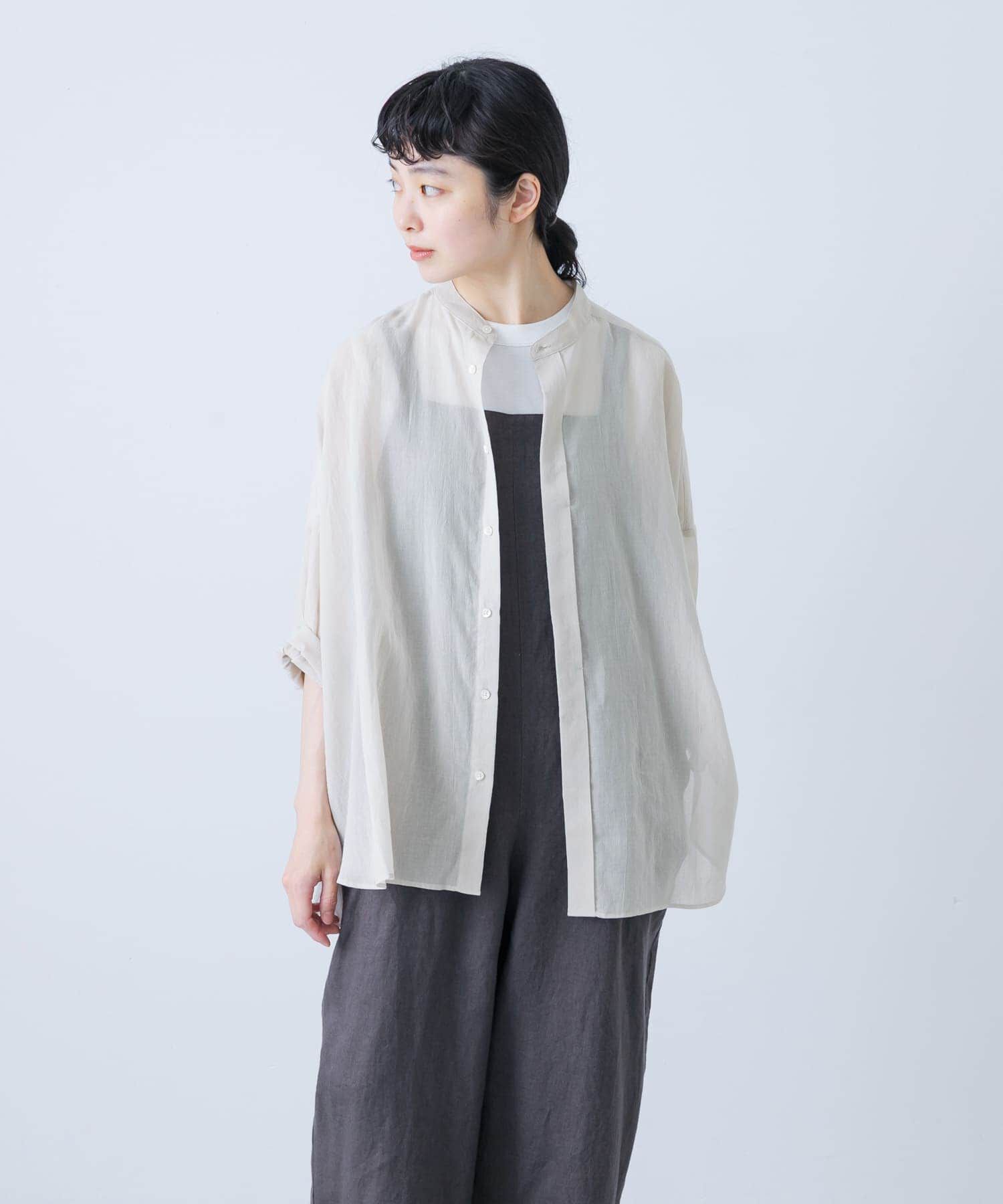 かぐれ「バックタックワイドシャツ」|シャツ・ブラウス|