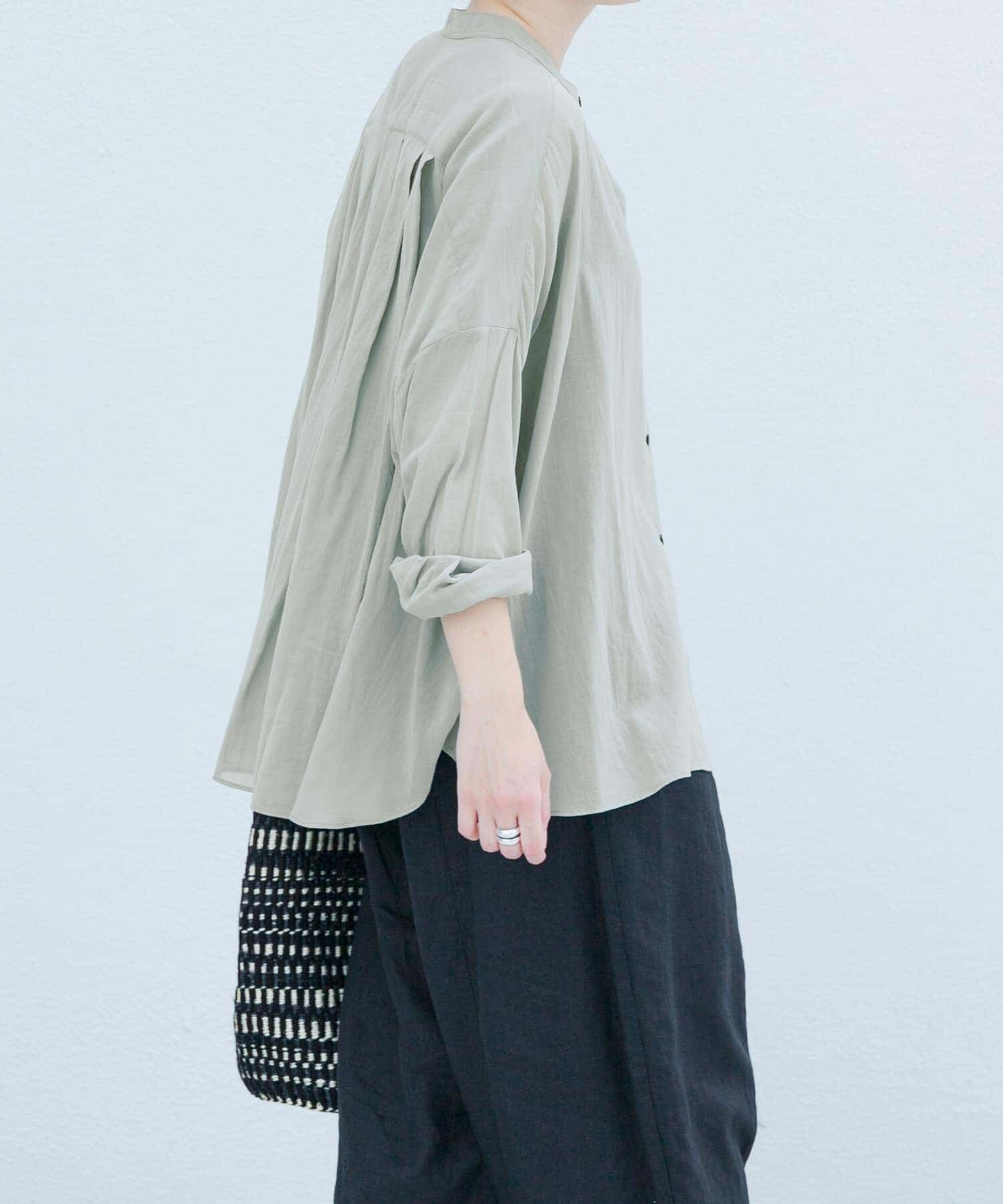 かぐれ「バックタックワイドシャツ」|シャツ・ブラウス|