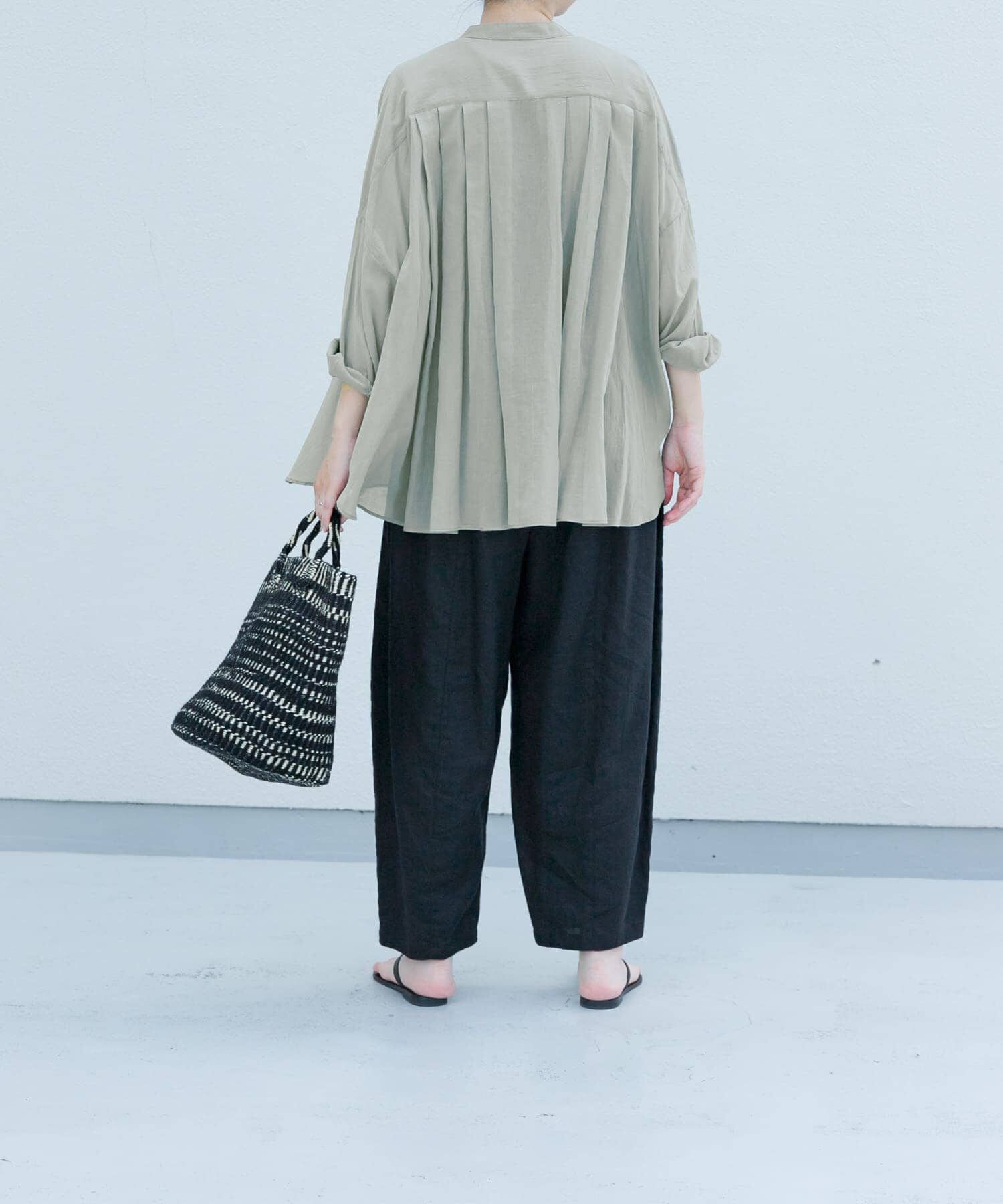 かぐれ「バックタックワイドシャツ」|シャツ・ブラウス|