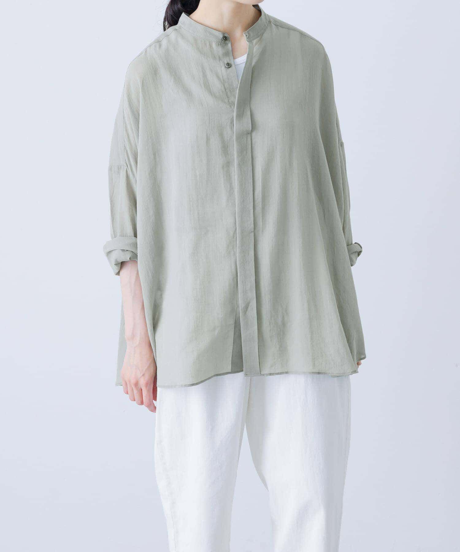 かぐれ「バックタックワイドシャツ」|シャツ・ブラウス|