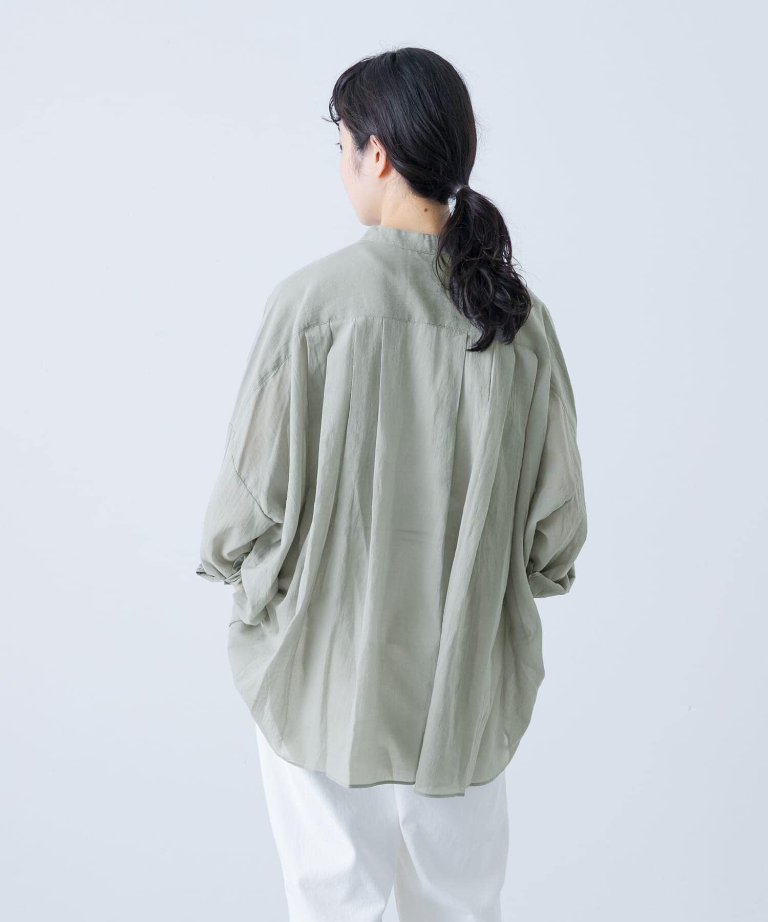 かぐれ「バックタックワイドシャツ」|シャツ・ブラウス|