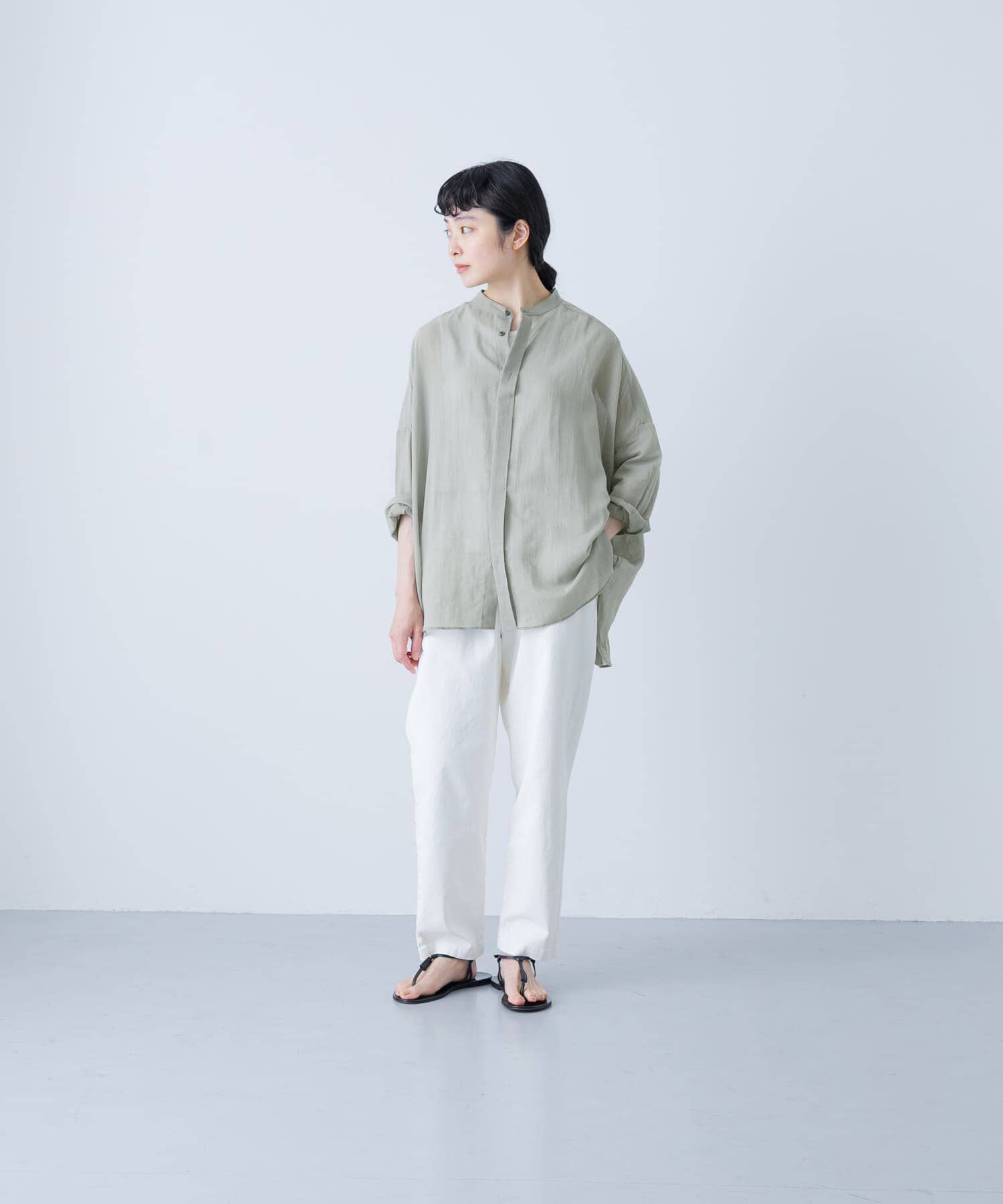 かぐれ「バックタックワイドシャツ」|シャツ・ブラウス|