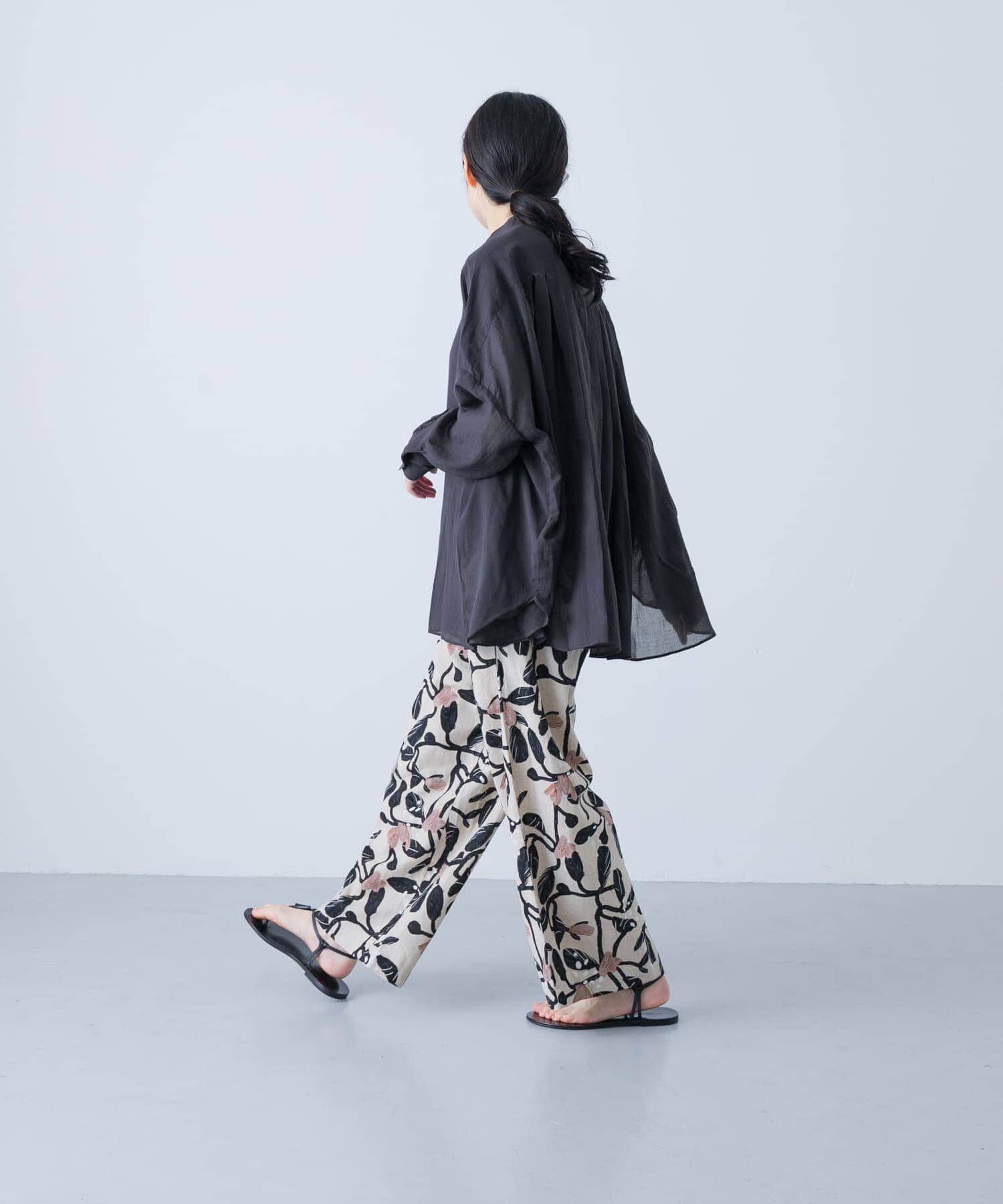 かぐれ「バックタックワイドシャツ」|シャツ・ブラウス|