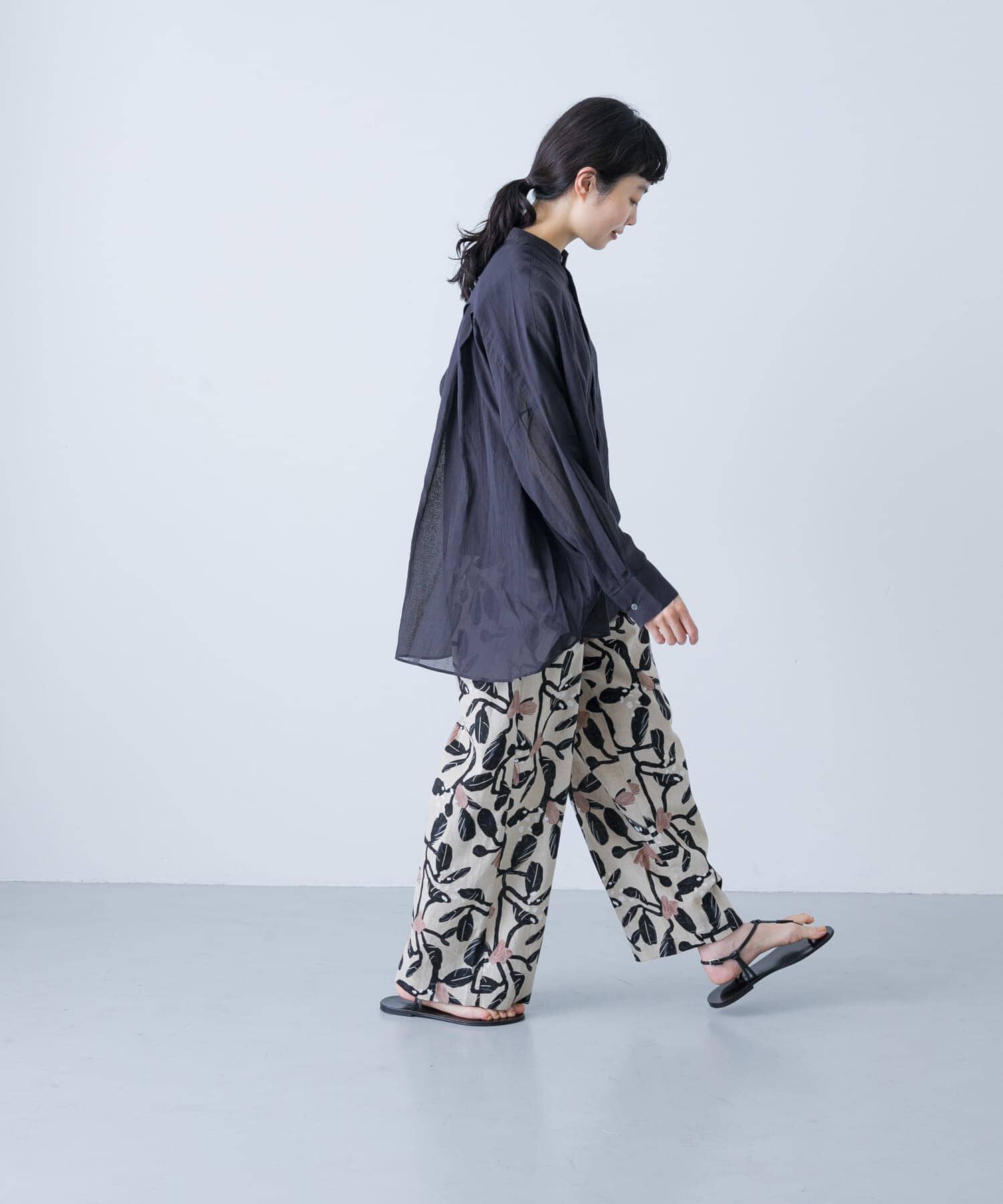 かぐれ「バックタックワイドシャツ」|シャツ・ブラウス|