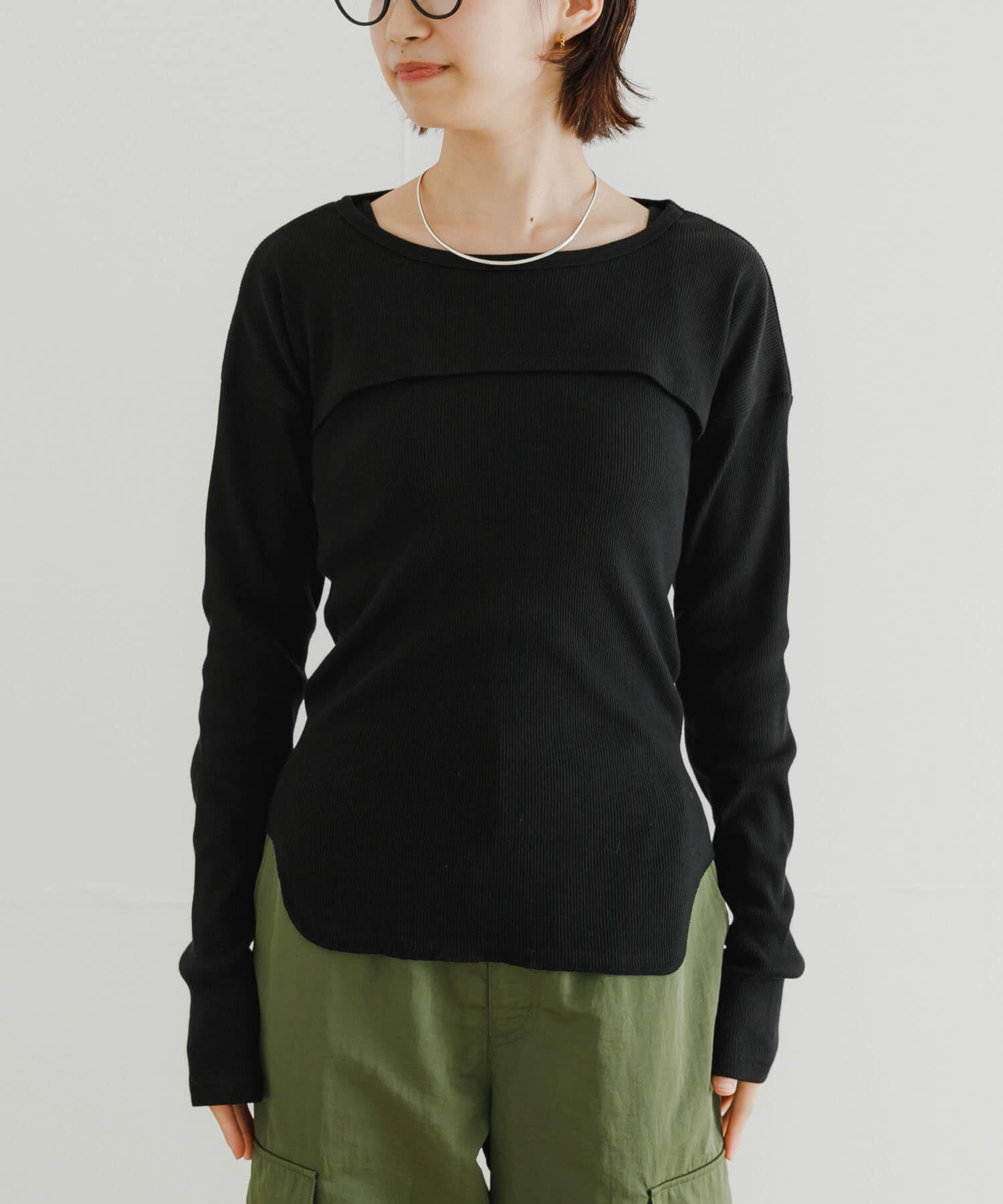 URBAN RESEARCH「『別注』Healthknit&times;URBAN RESEARCH　レイヤードカットソー」|Tシャツ・カットソー|