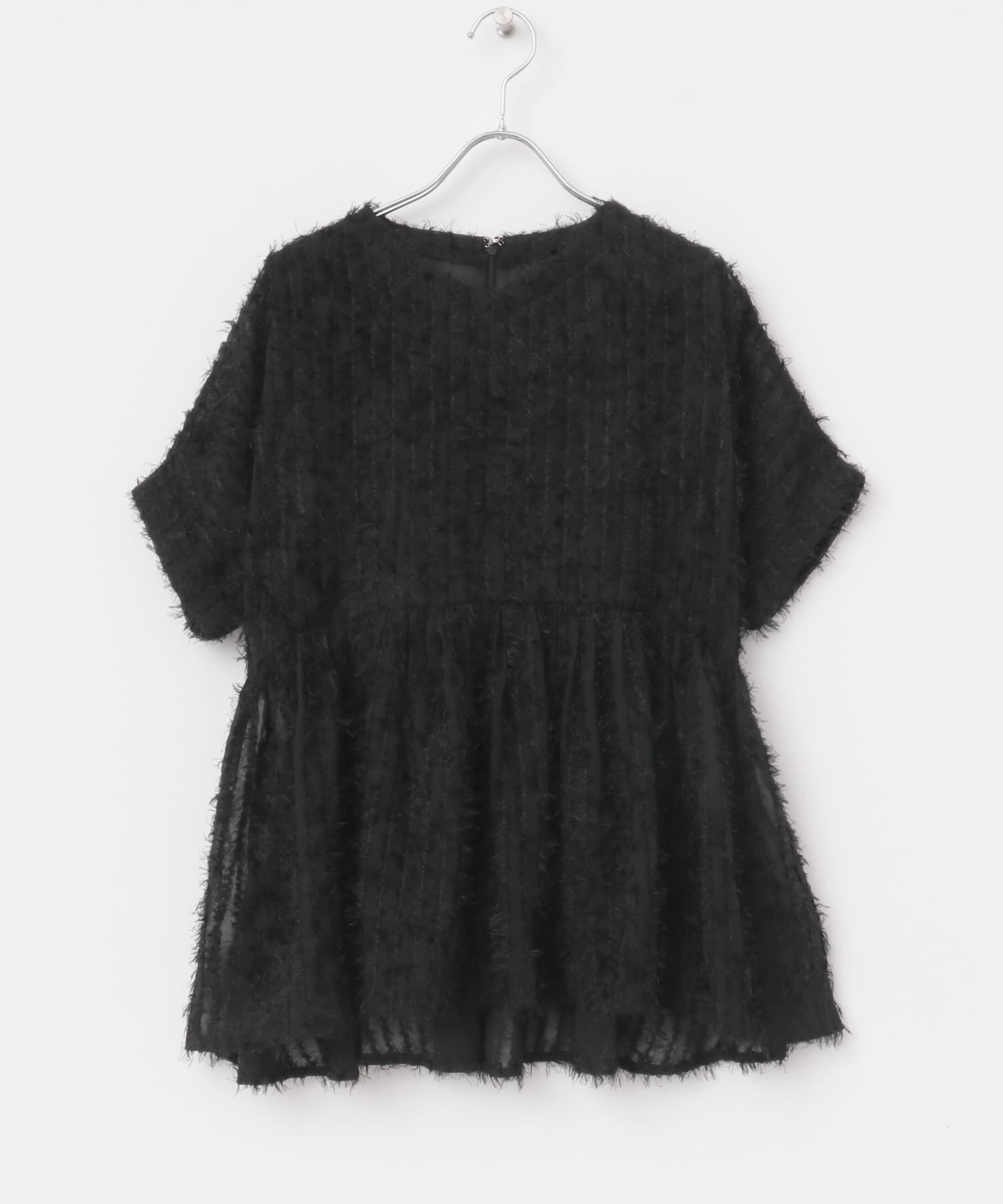 URBAN RESEARCH ROSSO「シアージャガードペプラムブラウス」|シャツ・ブラウス|