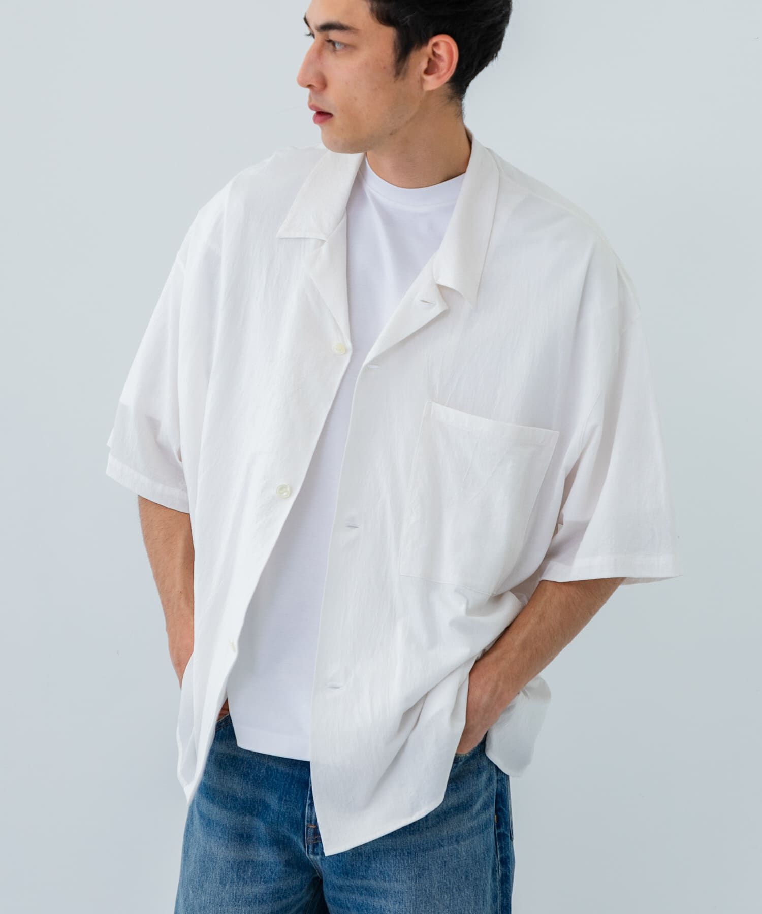 URBAN RESEARCH「GGG　Open Collar Short-Sleeve Shirts」|シャツ・ブラウス|