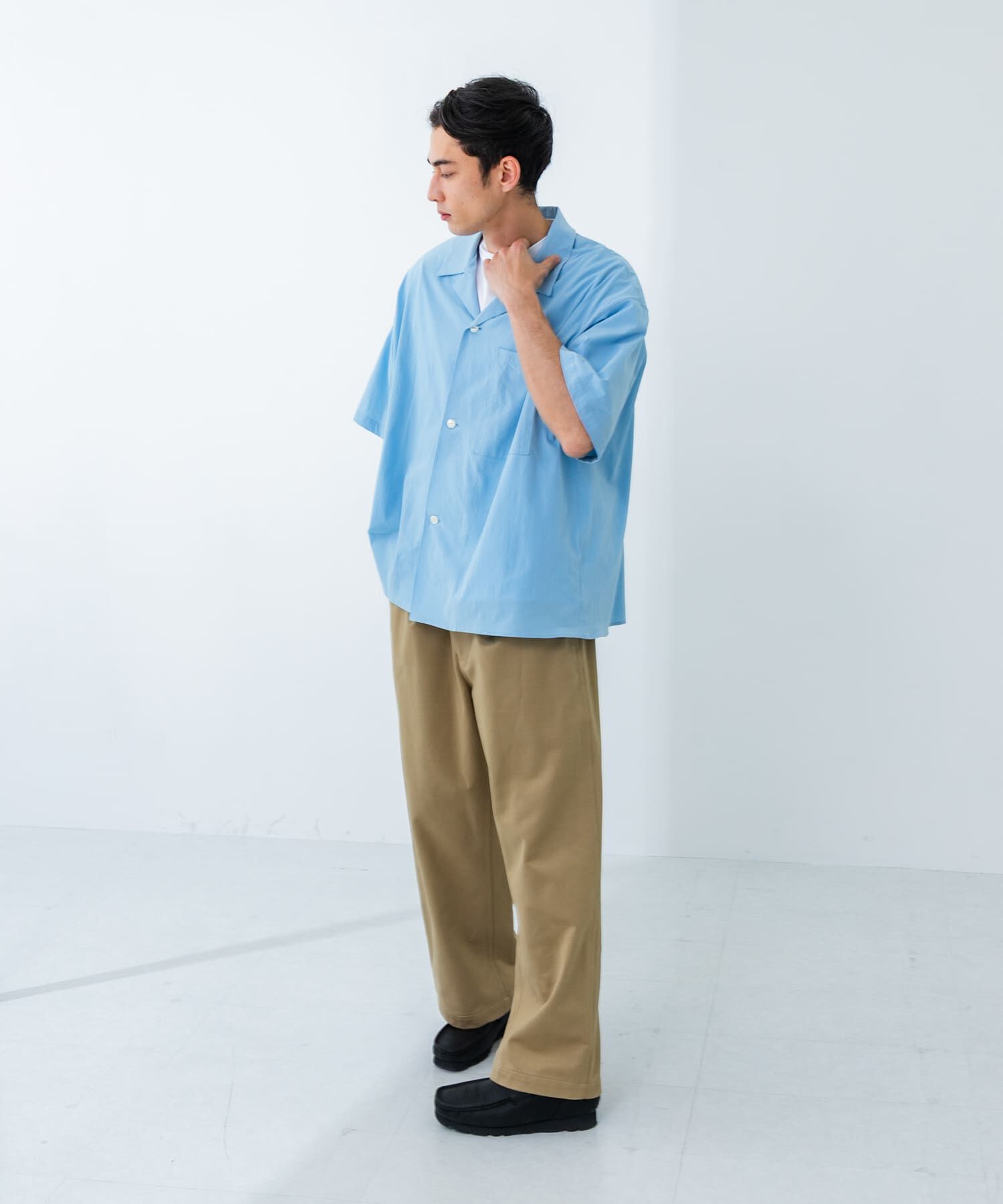URBAN RESEARCH「GGG　Open Collar Short-Sleeve Shirts」|シャツ・ブラウス|