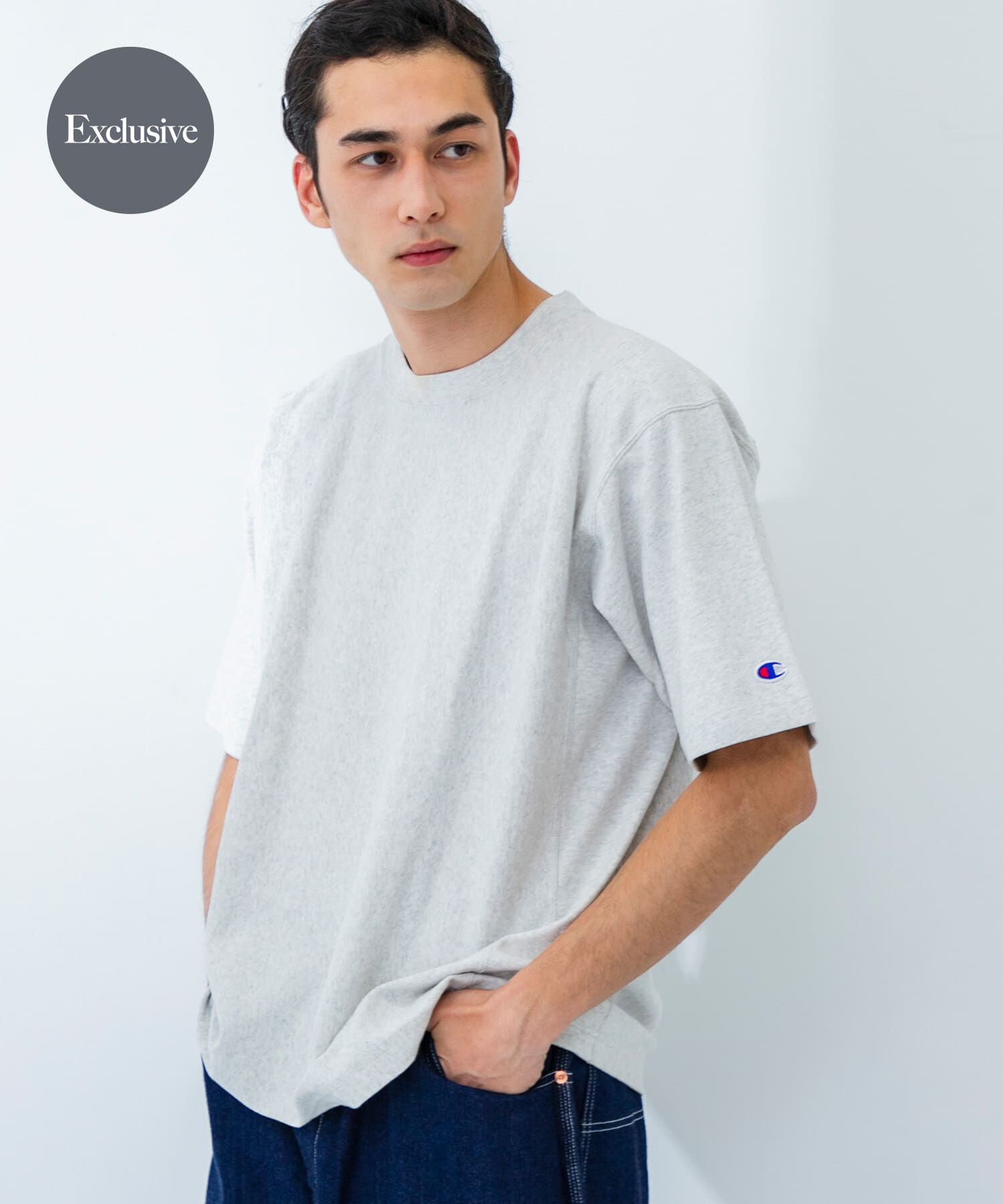 URBAN RESEARCH「『別注』Champion&times;UR　USA Fit Short-Sleeve T-shirts」|Tシャツ・カットソー|オートミール