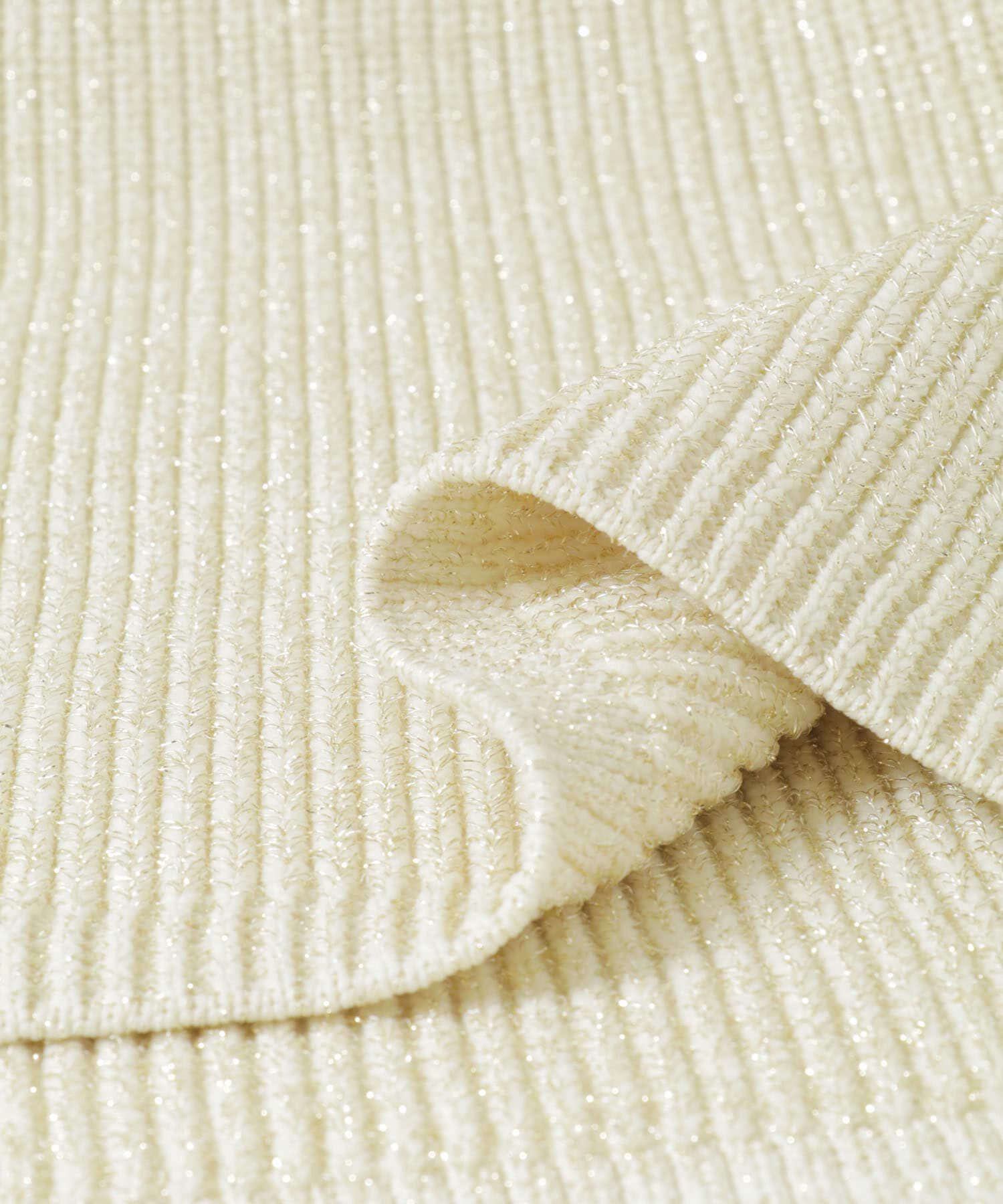 URBAN RESEARCH「チュニックラメニットベスト」|ニット・セーター|