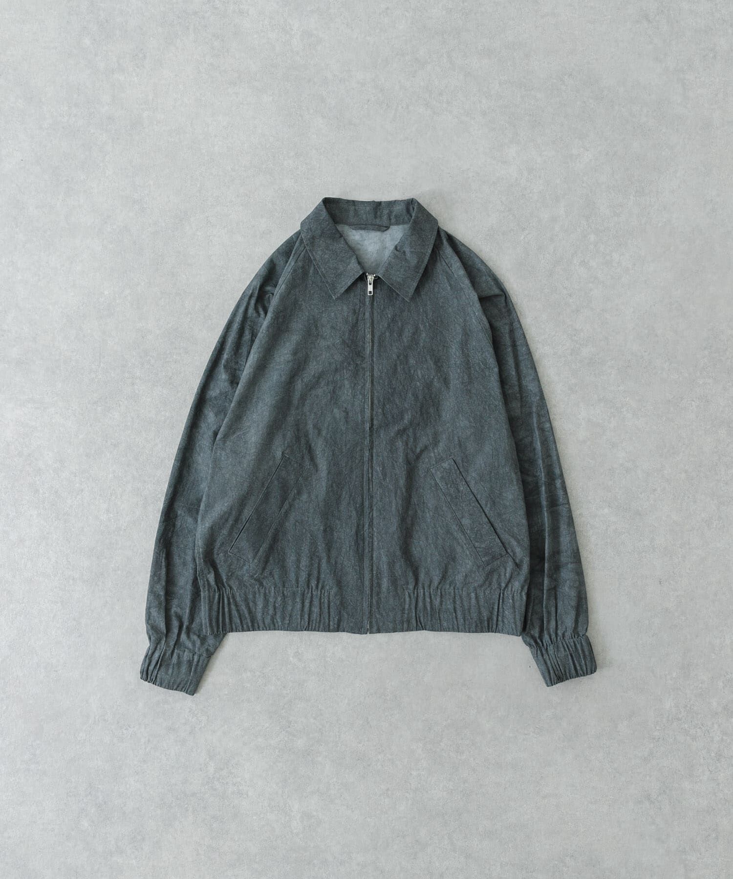 URBAN RESEARCH「『セットアップ対応』MADARA MIST COTTON BLOUSON」|ブルゾン・スタジャン|チャコールグレー