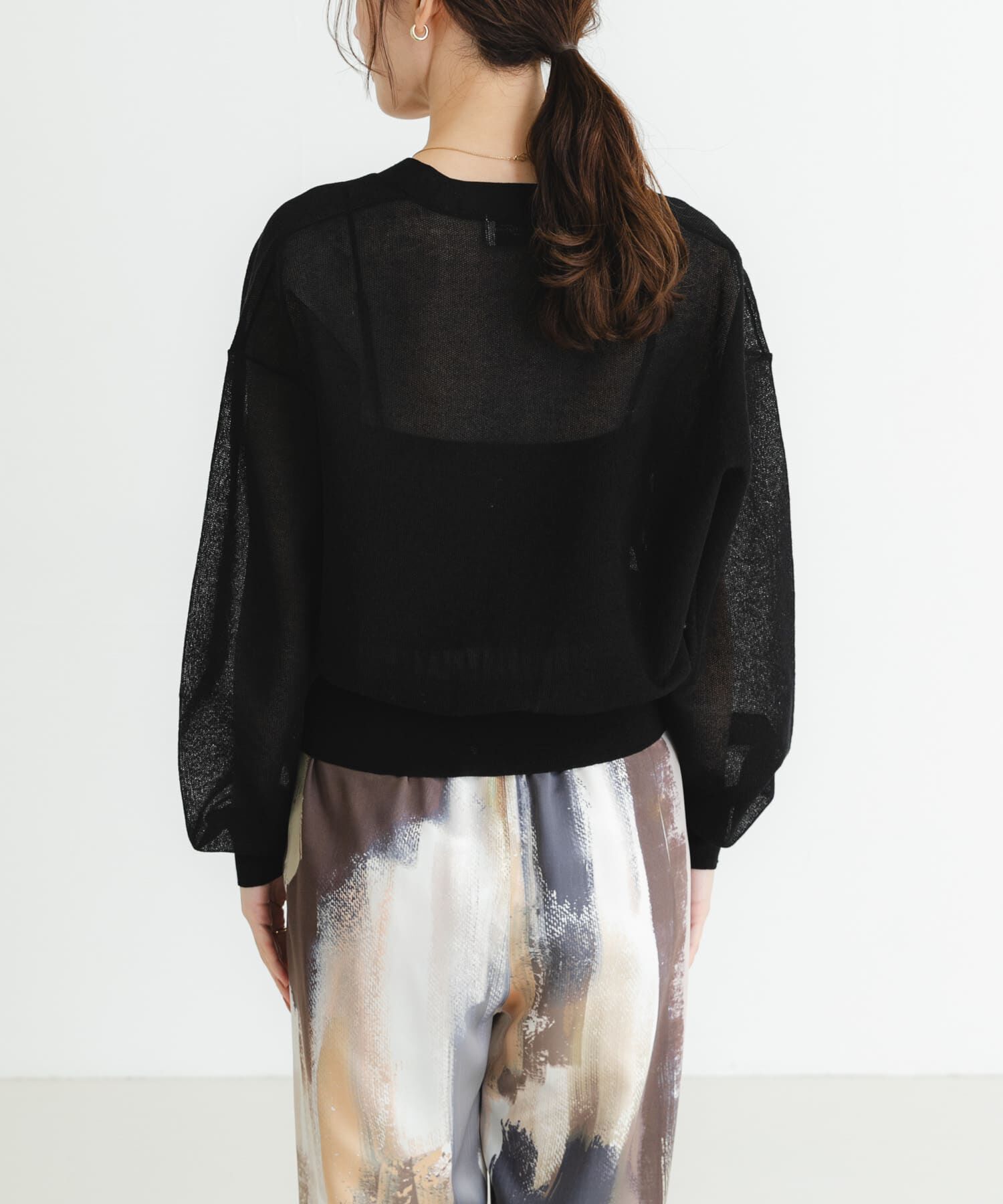 URBAN RESEARCH「new basic　リネン混スポンディッシュニットカーディガン」|カーディガン|