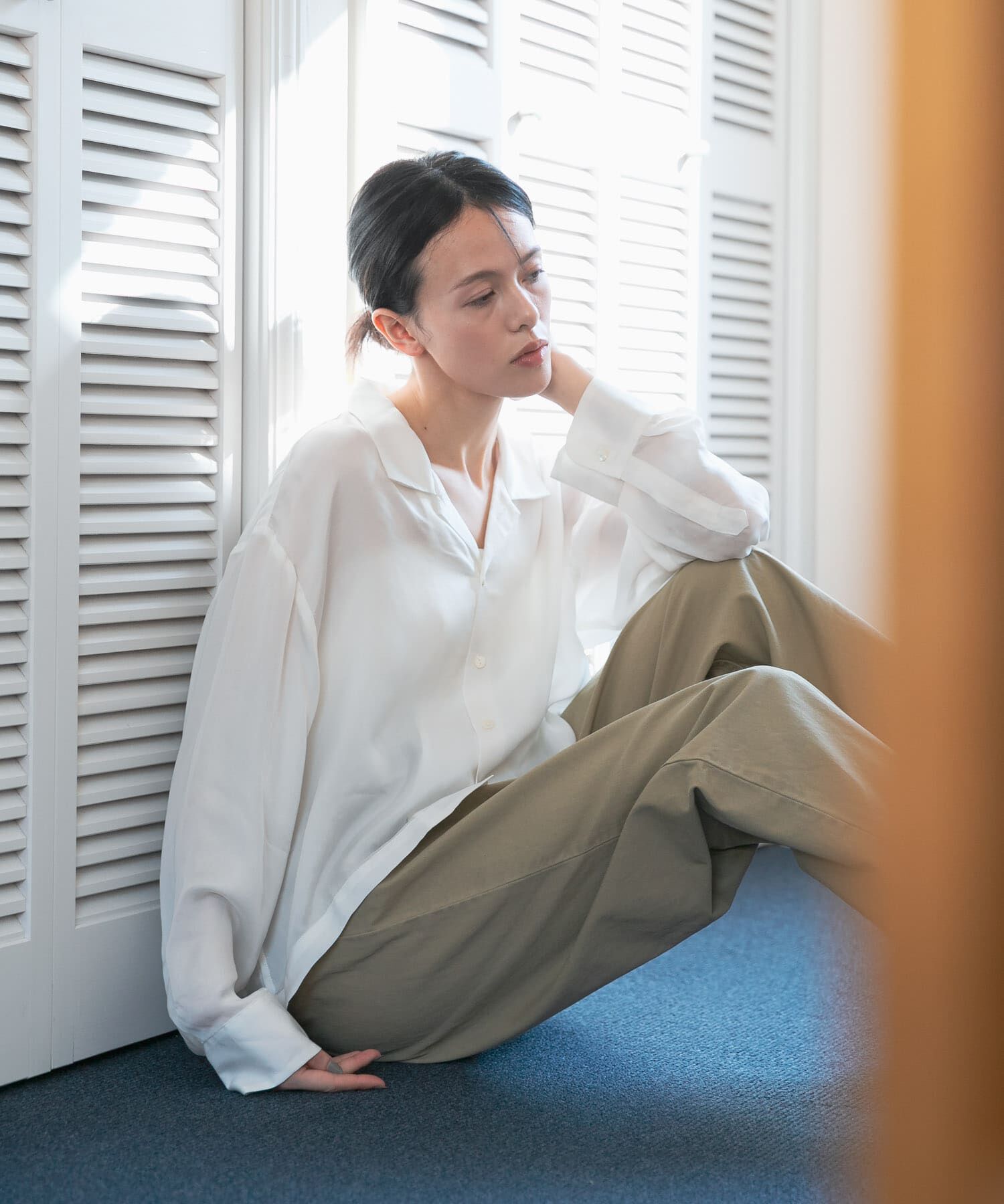 URBAN RESEARCH「new basic　キュプラショートシャツ」|シャツ・ブラウス|