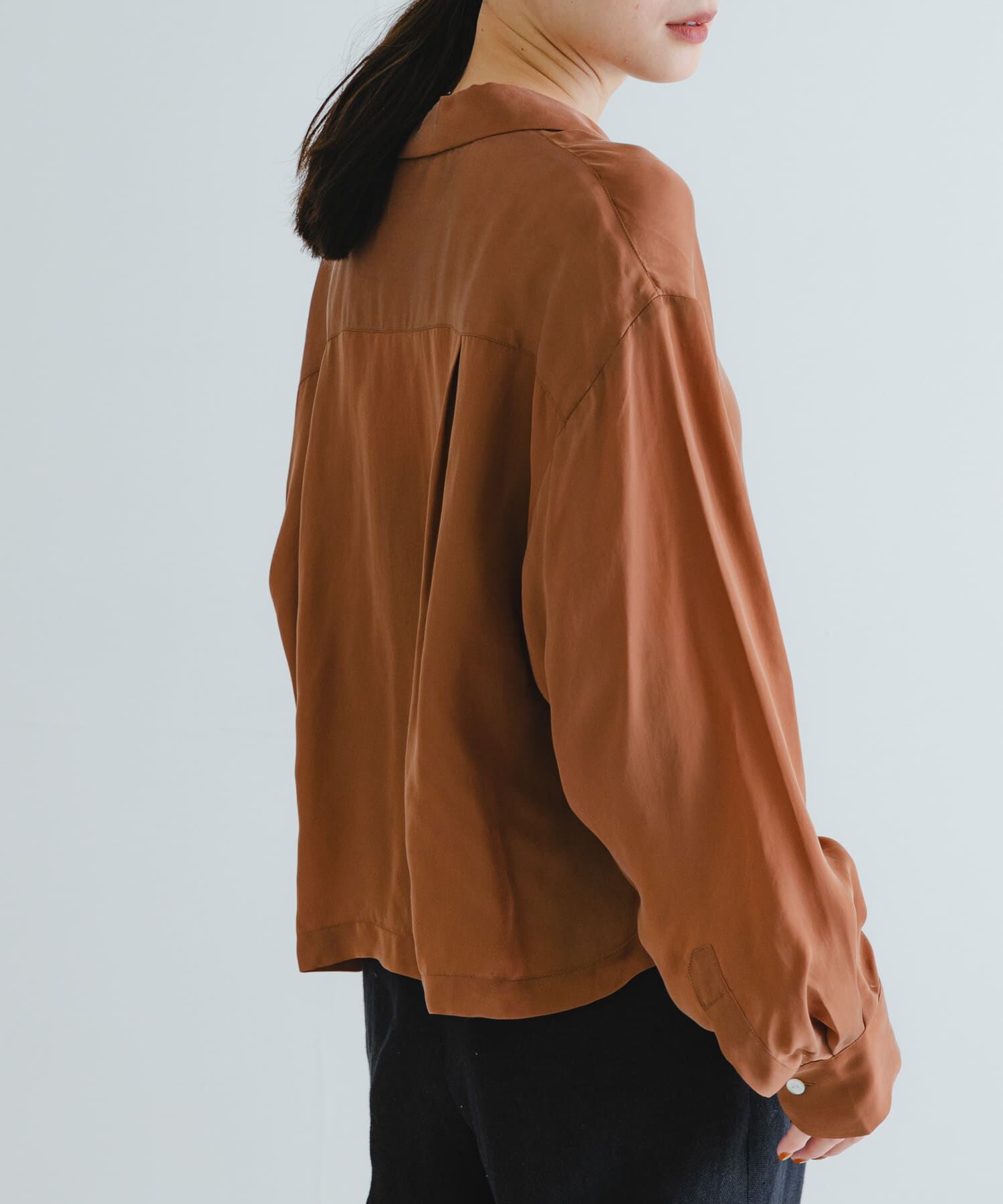 URBAN RESEARCH「new basic　キュプラショートシャツ」|シャツ・ブラウス|