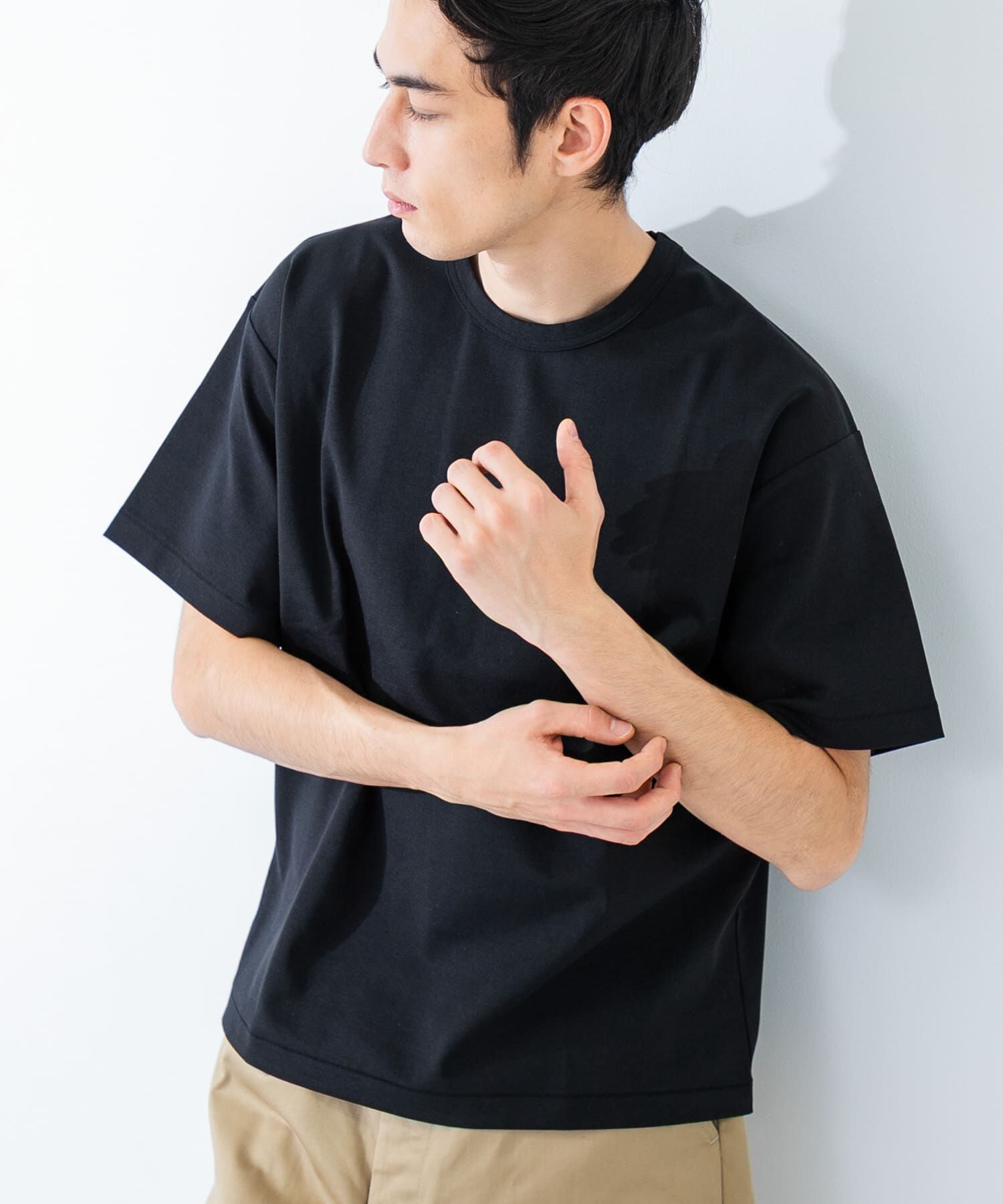 URBAN RESEARCH「接触冷感スムージーTシャツ」|Tシャツ・カットソー|ブラック