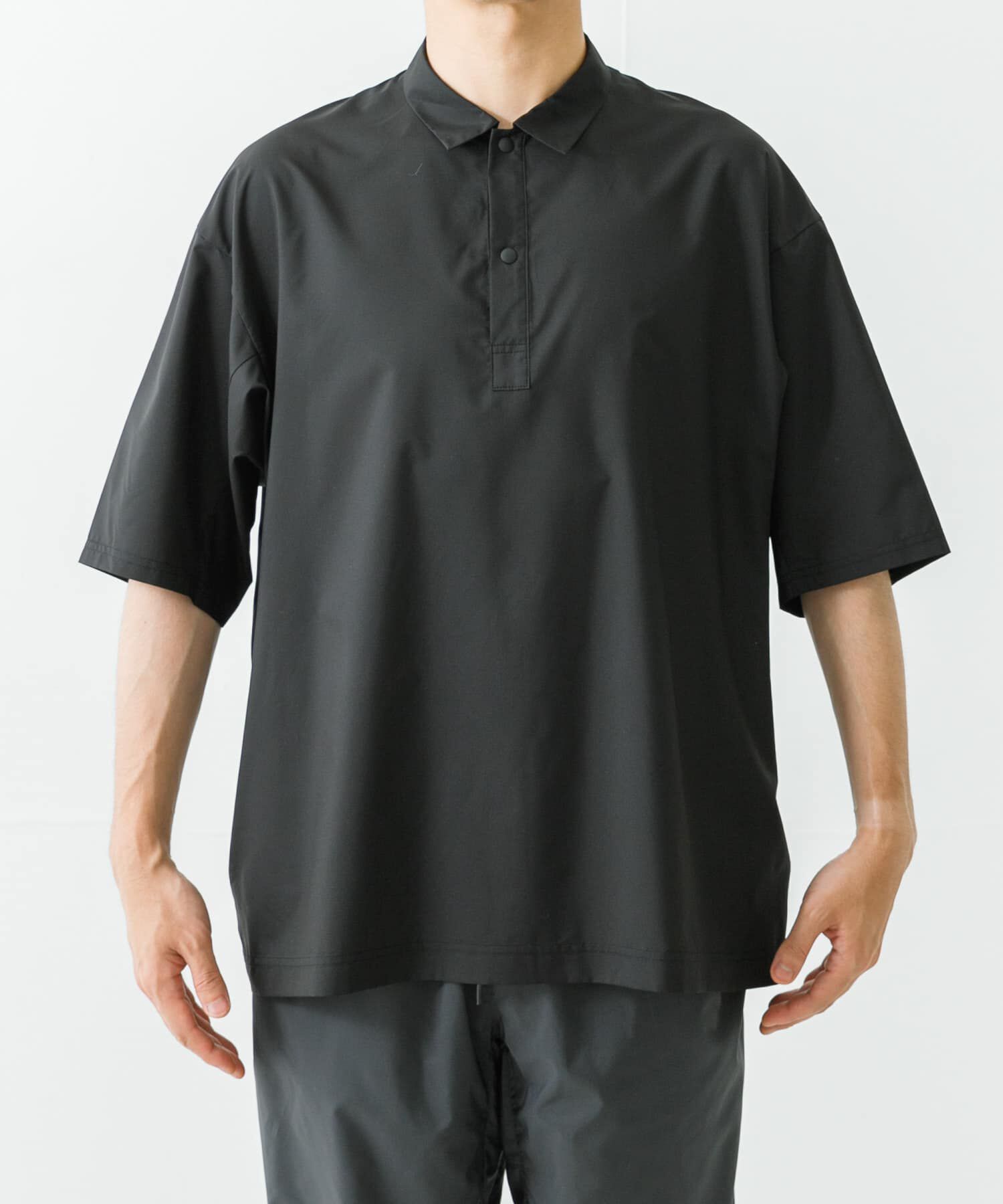 URBAN RESEARCH「SHADOW RIP リブポロシャツ」|ポロシャツ|