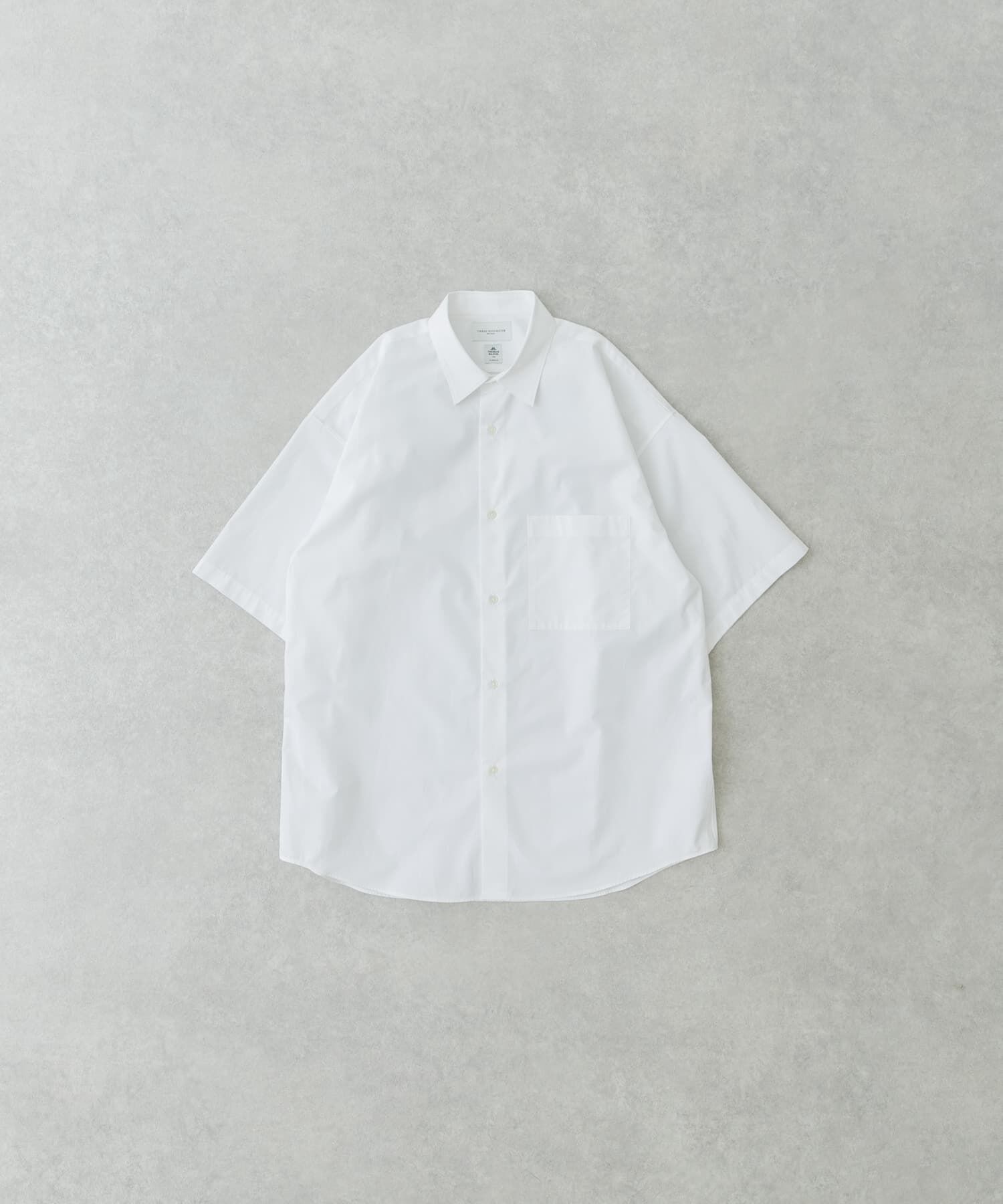 URBAN RESEARCH「new basic　THOMAS MASON SHORT-SLEEVE OVER SHIRTS」|シャツ・ブラウス|ホワイト