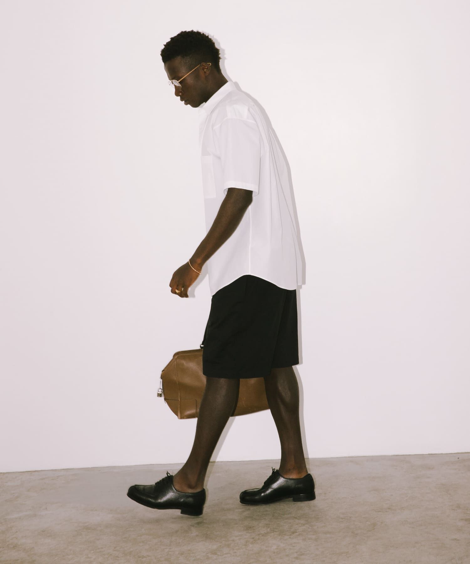 URBAN RESEARCH「new basic　THOMAS MASON SHORT-SLEEVE OVER SHIRTS」|シャツ・ブラウス|