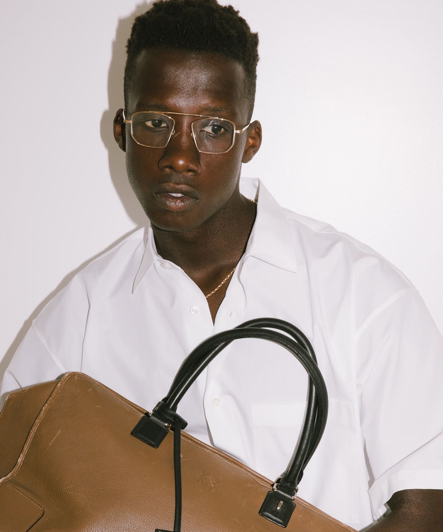 URBAN RESEARCH「new basic　THOMAS MASON SHORT-SLEEVE OVER SHIRTS」|シャツ・ブラウス|