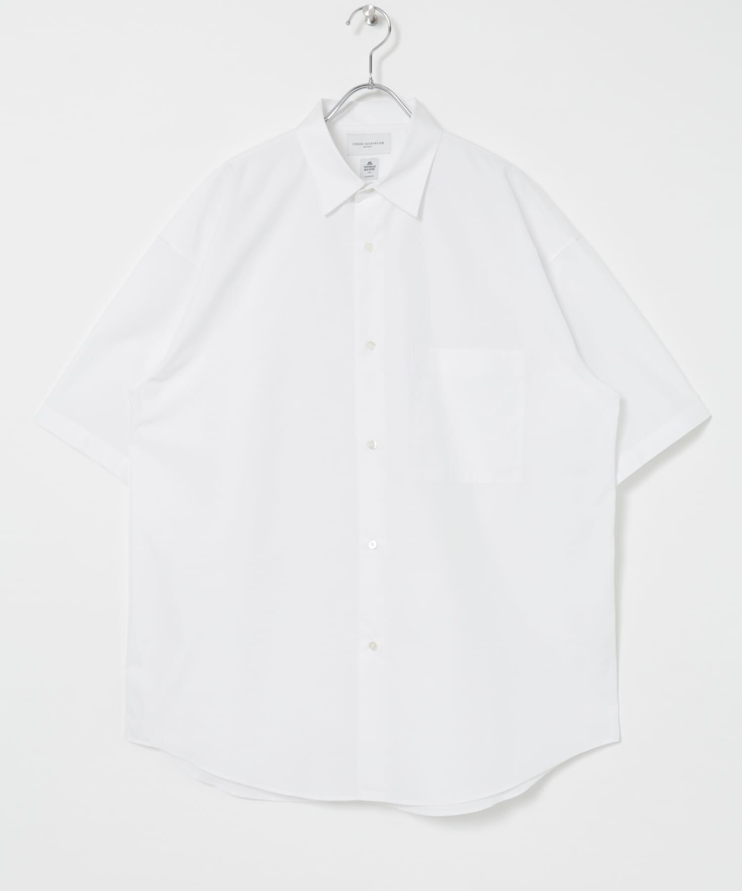 URBAN RESEARCH「new basic　THOMAS MASON SHORT-SLEEVE OVER SHIRTS」|シャツ・ブラウス|