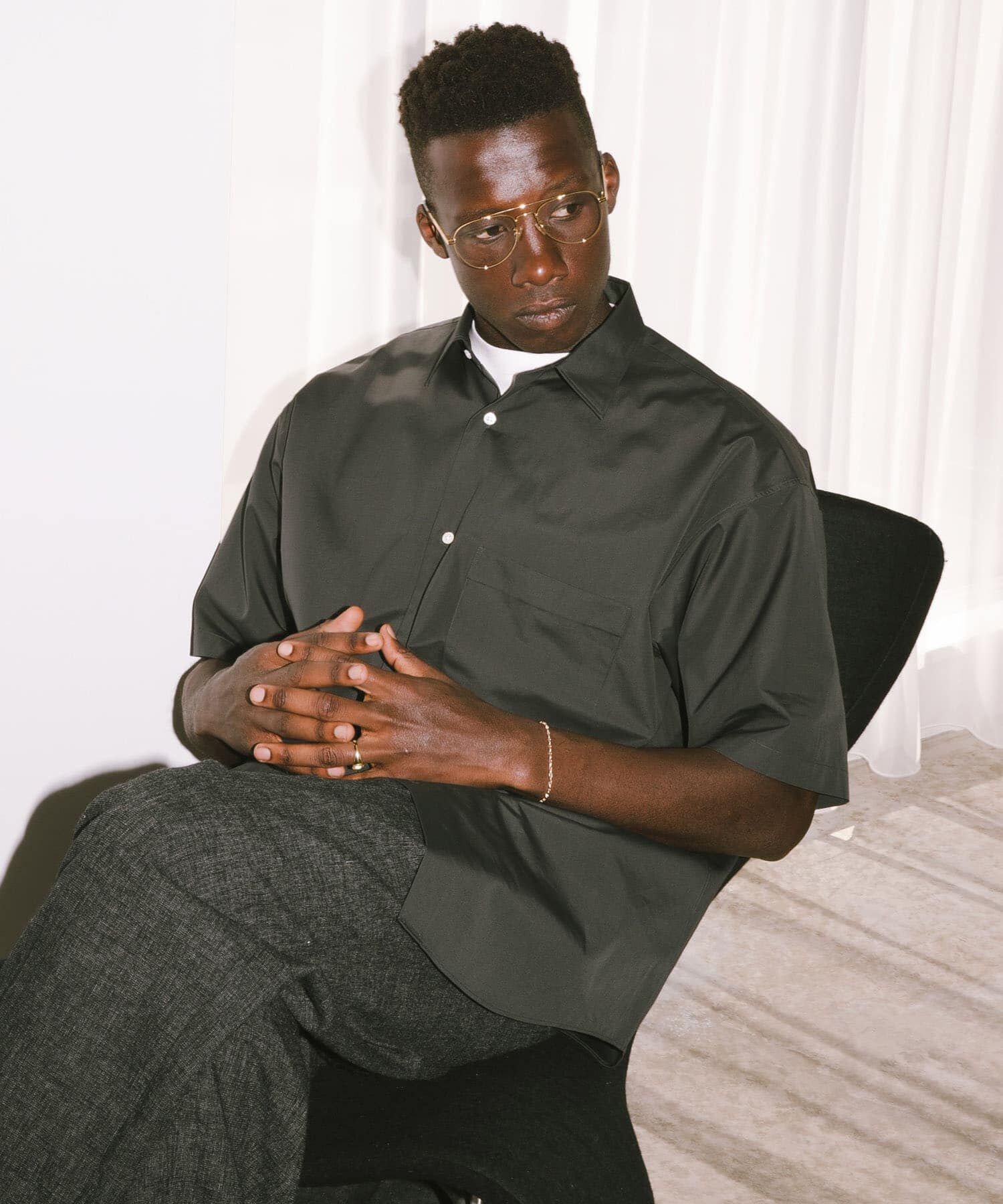 URBAN RESEARCH「new basic　THOMAS MASON SHORT-SLEEVE OVER SHIRTS」|シャツ・ブラウス|