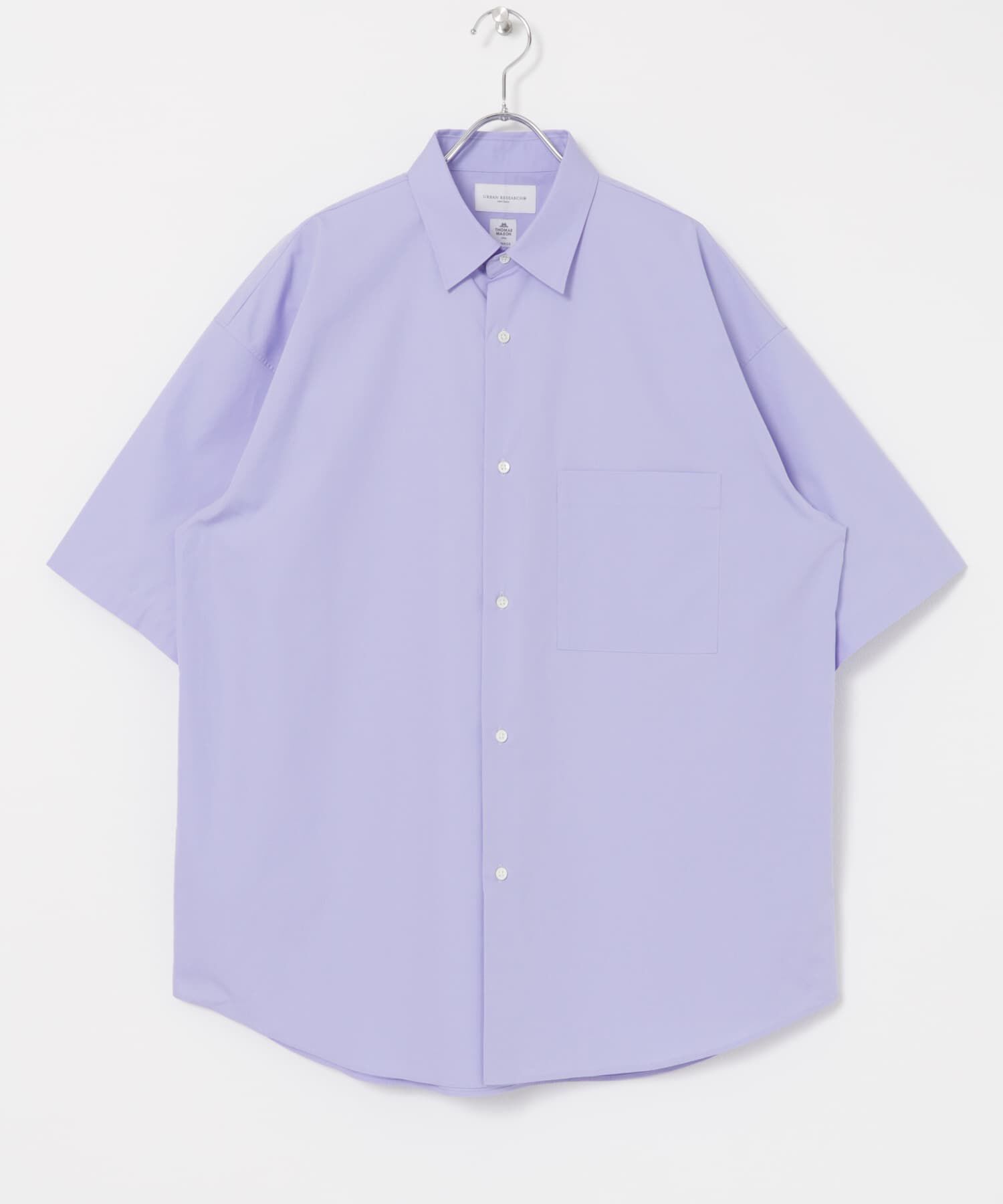 URBAN RESEARCH「new basic　THOMAS MASON SHORT-SLEEVE OVER SHIRTS」|シャツ・ブラウス|