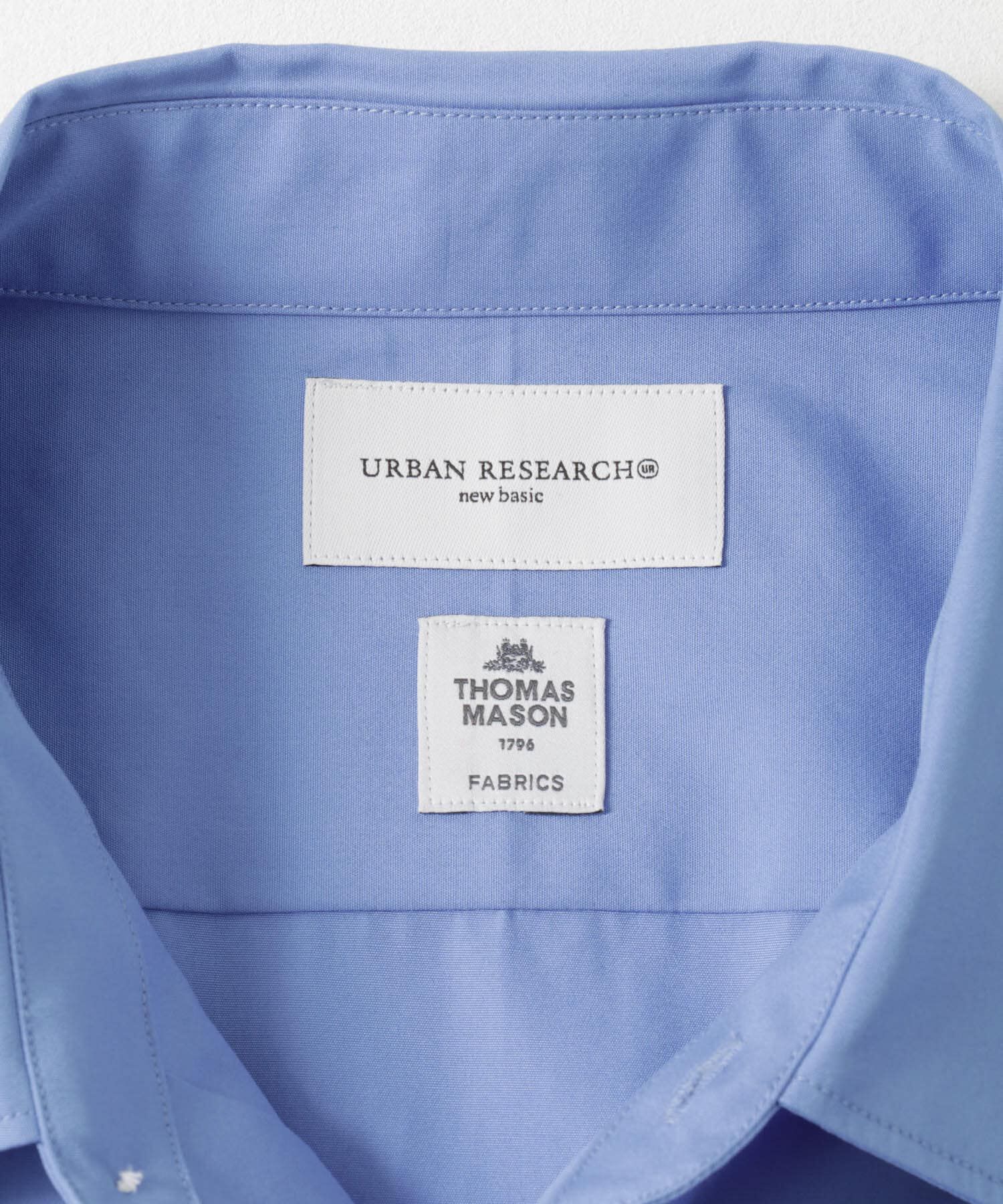 URBAN RESEARCH「new basic　THOMAS MASON SHORT-SLEEVE OVER SHIRTS」|シャツ・ブラウス|