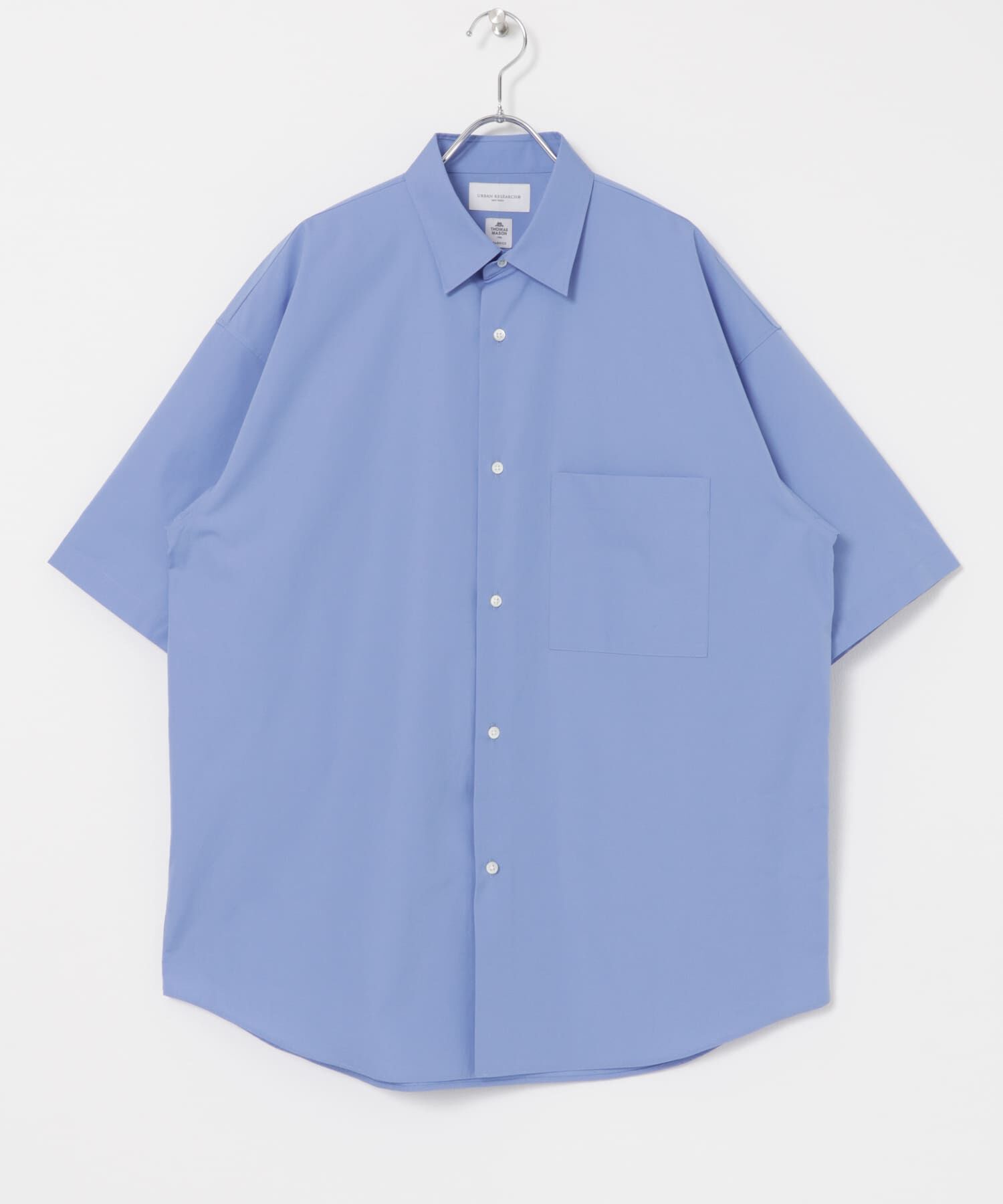 URBAN RESEARCH「new basic　THOMAS MASON SHORT-SLEEVE OVER SHIRTS」|シャツ・ブラウス|