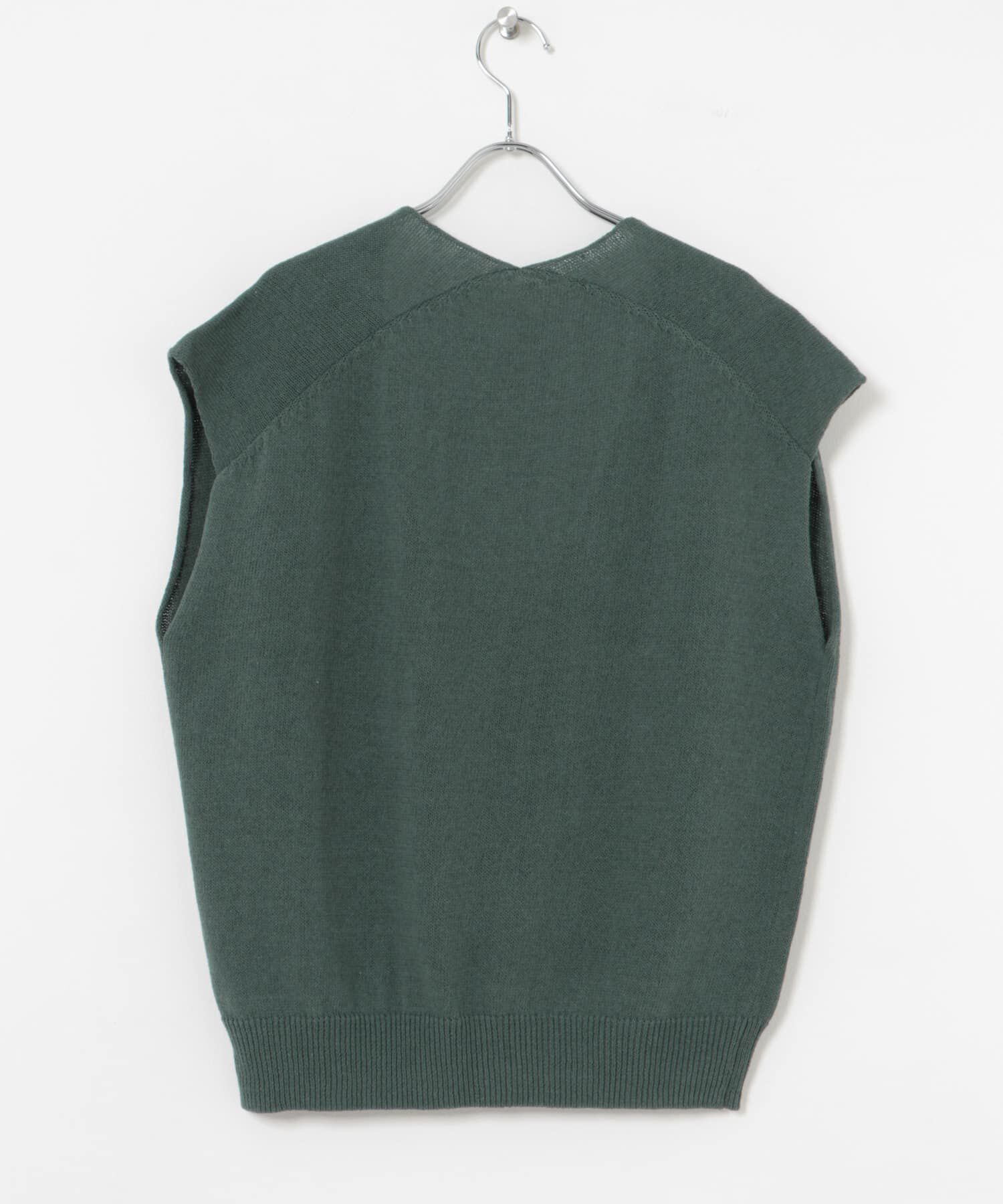 URBAN RESEARCH「リネンコットンVネックニットベスト」|ベスト・ジレ|