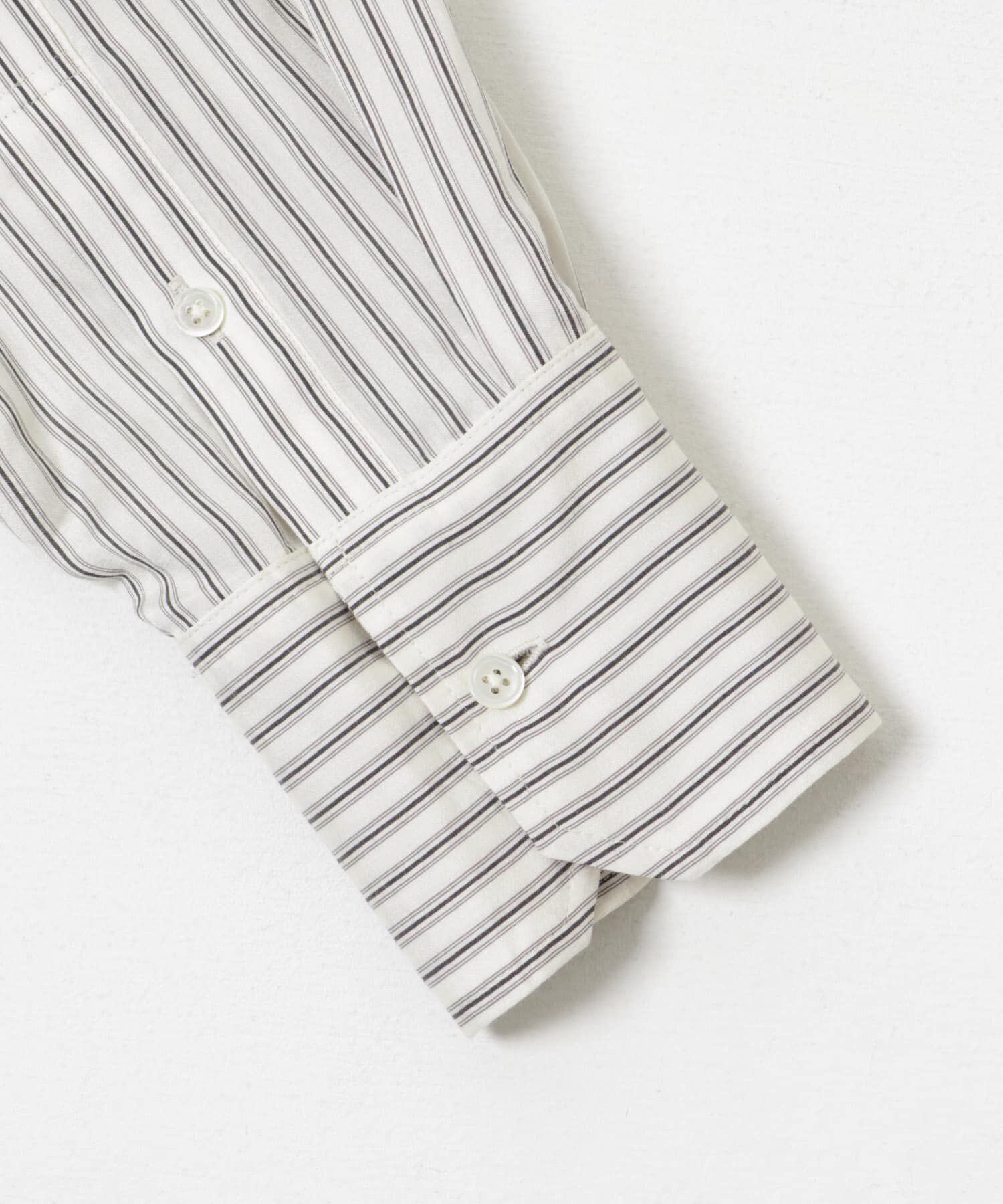 URBAN RESEARCH「new basic　レーヨンシルクストライプオーバーシャツ」|シャツ・ブラウス|