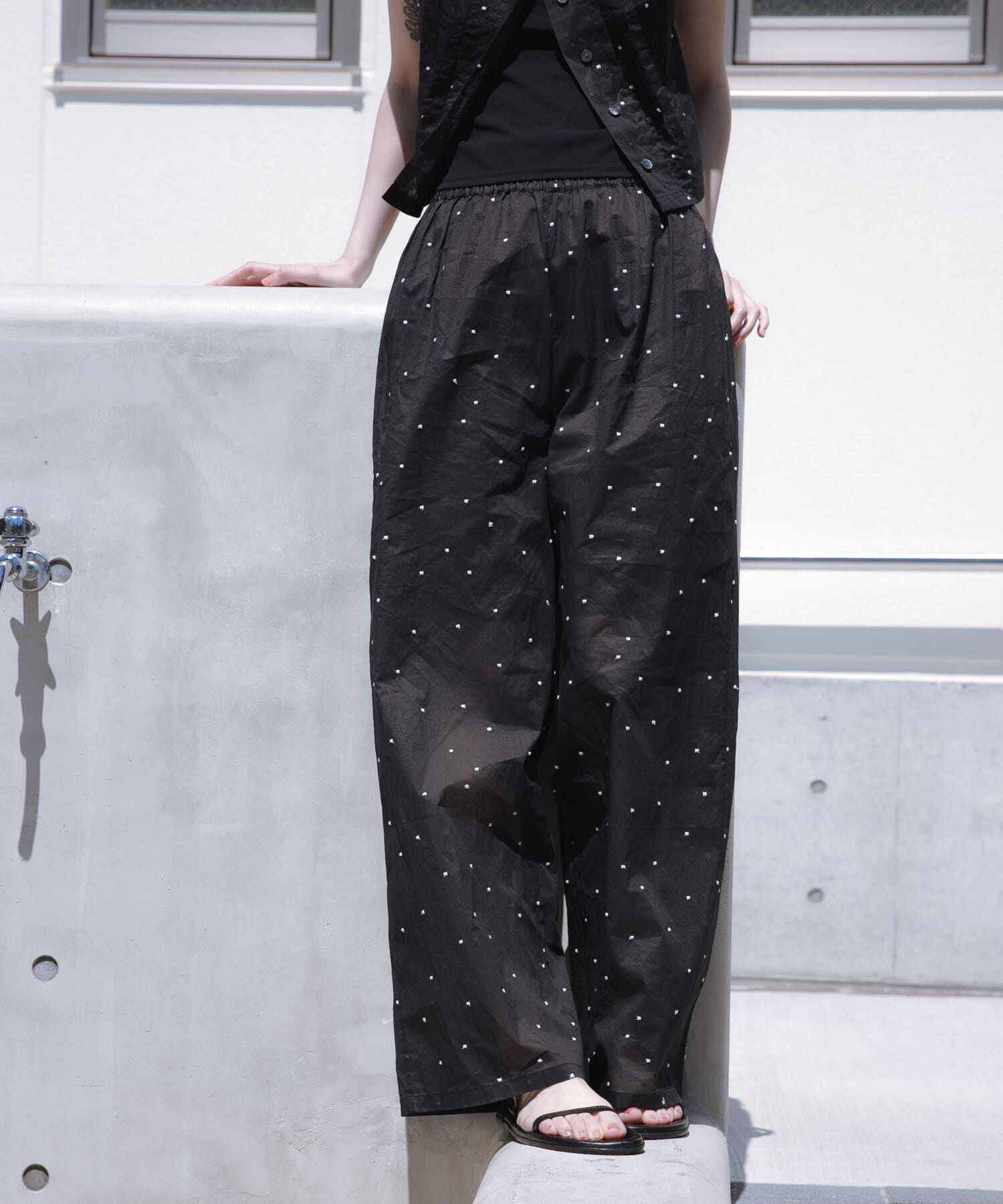 URBAN RESEARCH「new basic　オーガンジードットイージーパンツ」|その他|