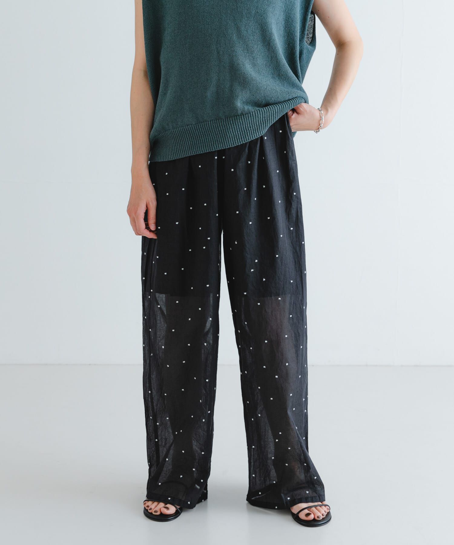 URBAN RESEARCH「new basic　オーガンジードットイージーパンツ」|その他|