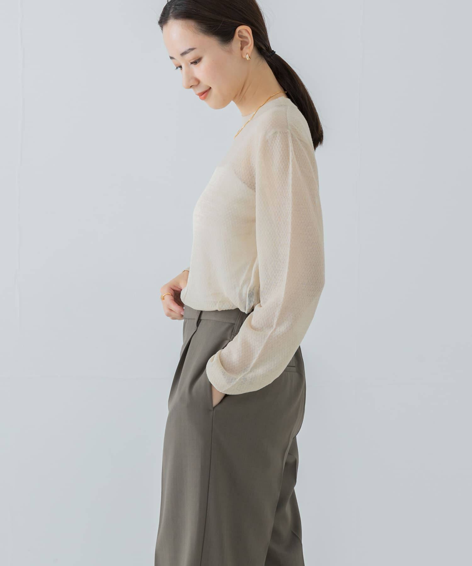 URBAN RESEARCH「『別注』ROUTINE&times;URBAN RESEARCH　シアーニット」|ニット・セーター|