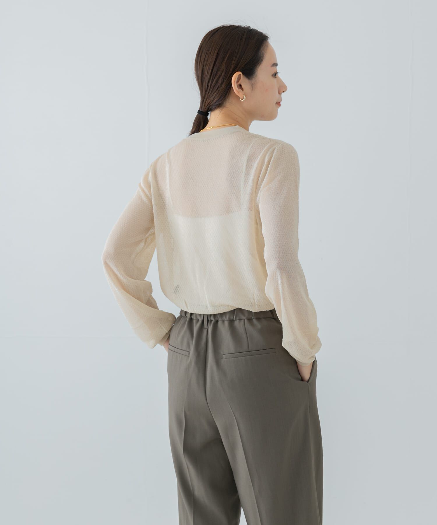 URBAN RESEARCH「『別注』ROUTINE&times;URBAN RESEARCH　シアーニット」|ニット・セーター|