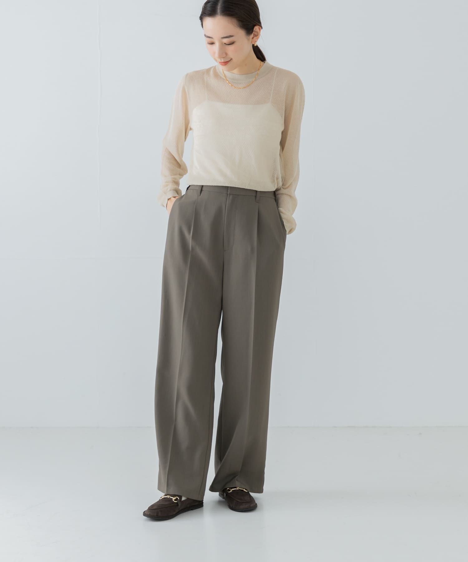 URBAN RESEARCH「『別注』ROUTINE&times;URBAN RESEARCH　シアーニット」|ニット・セーター|